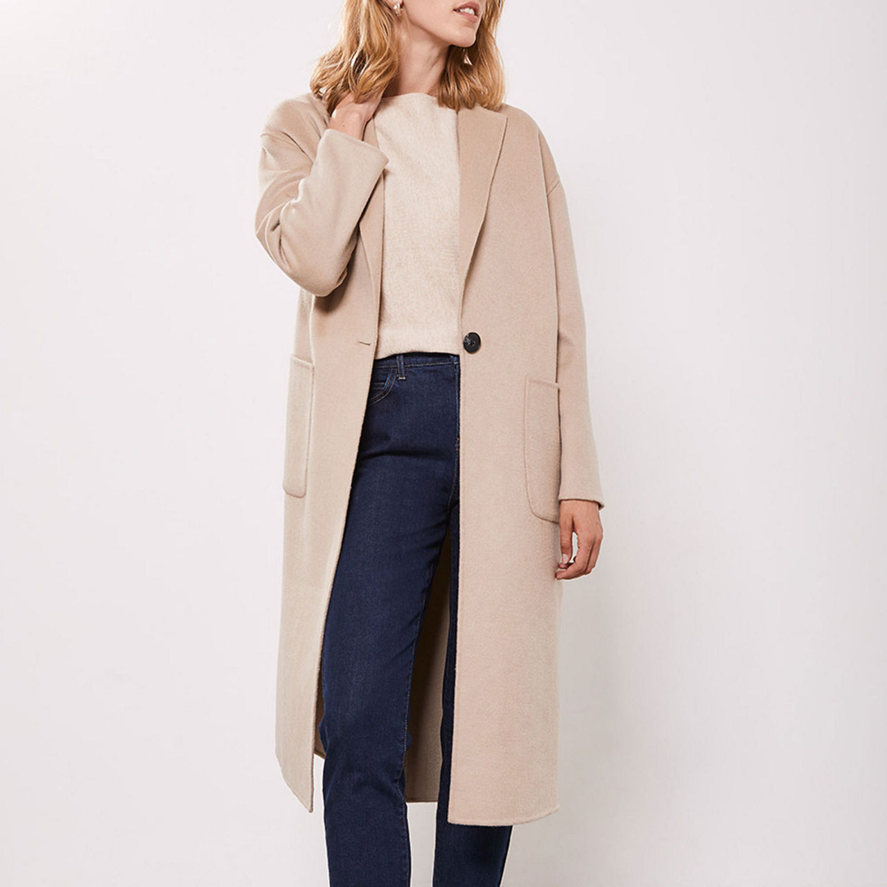 MINT VELVET Split Seam Coat