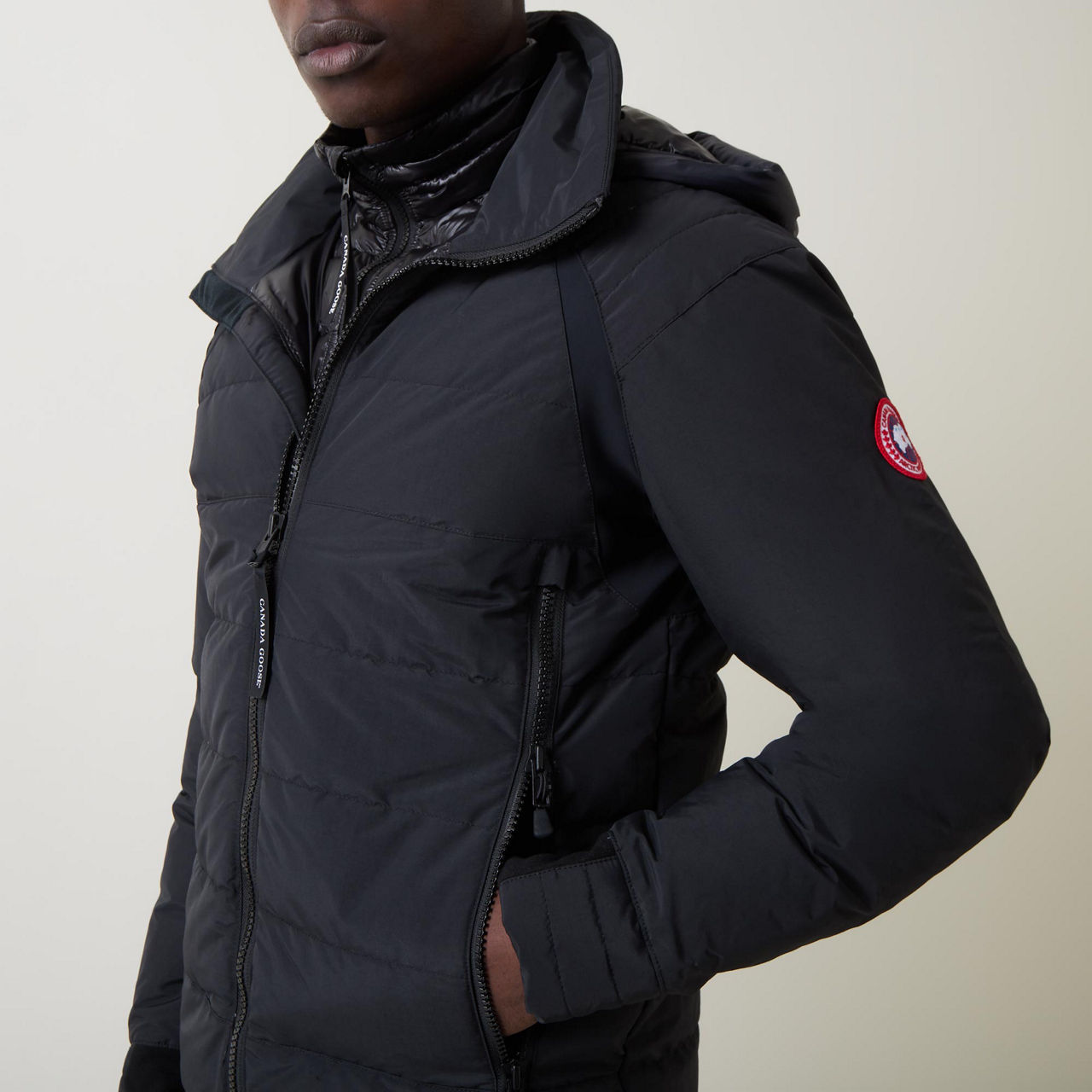 Canada goose jacket mens brown thomas best sale