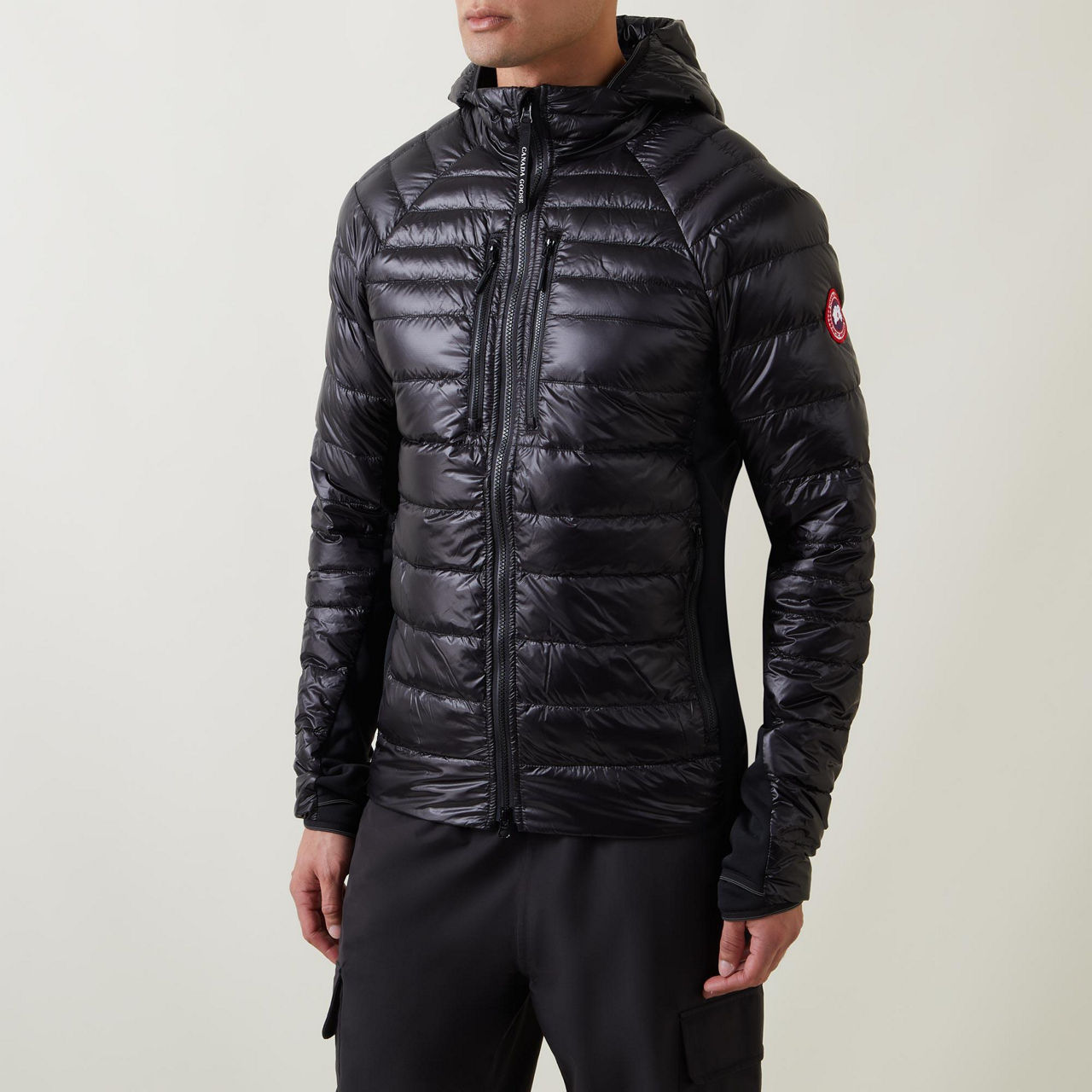 CANADA GOOSE The Sustainable Edit Hybrid Down Coat Black