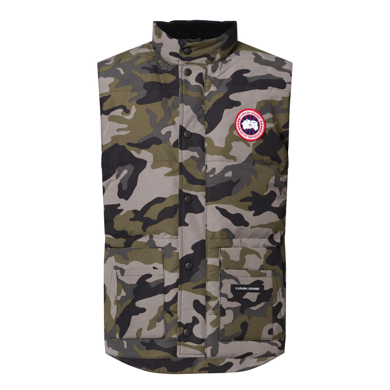 Camo canada goose clearance gilet