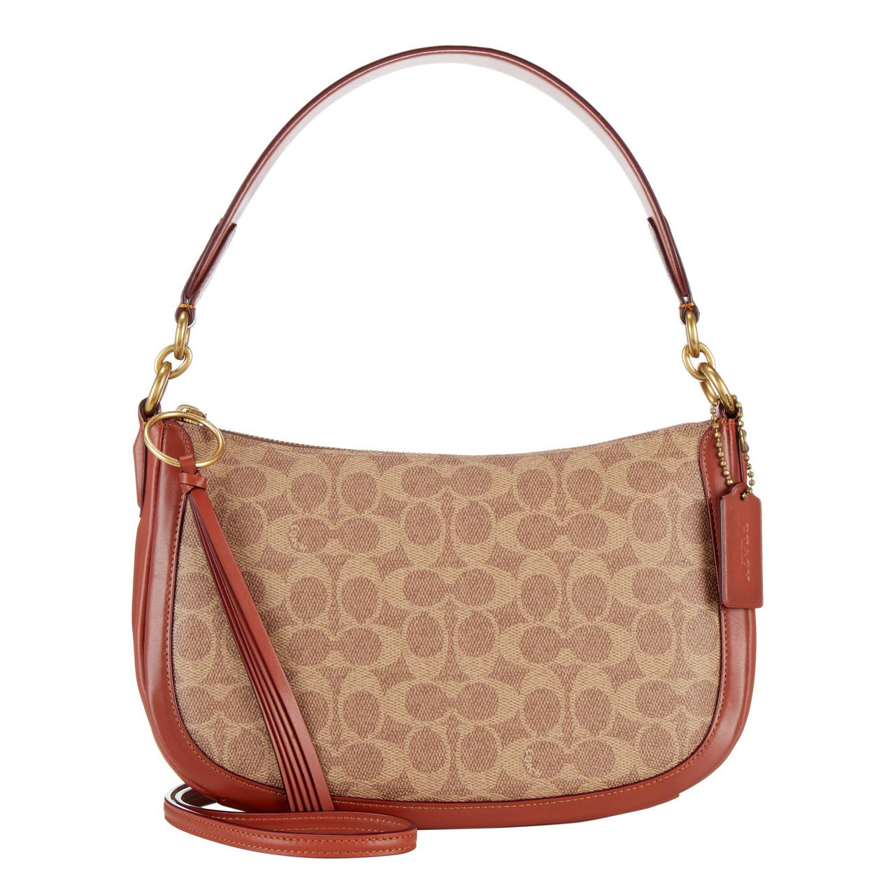 Coach signature sutton crossbody sale