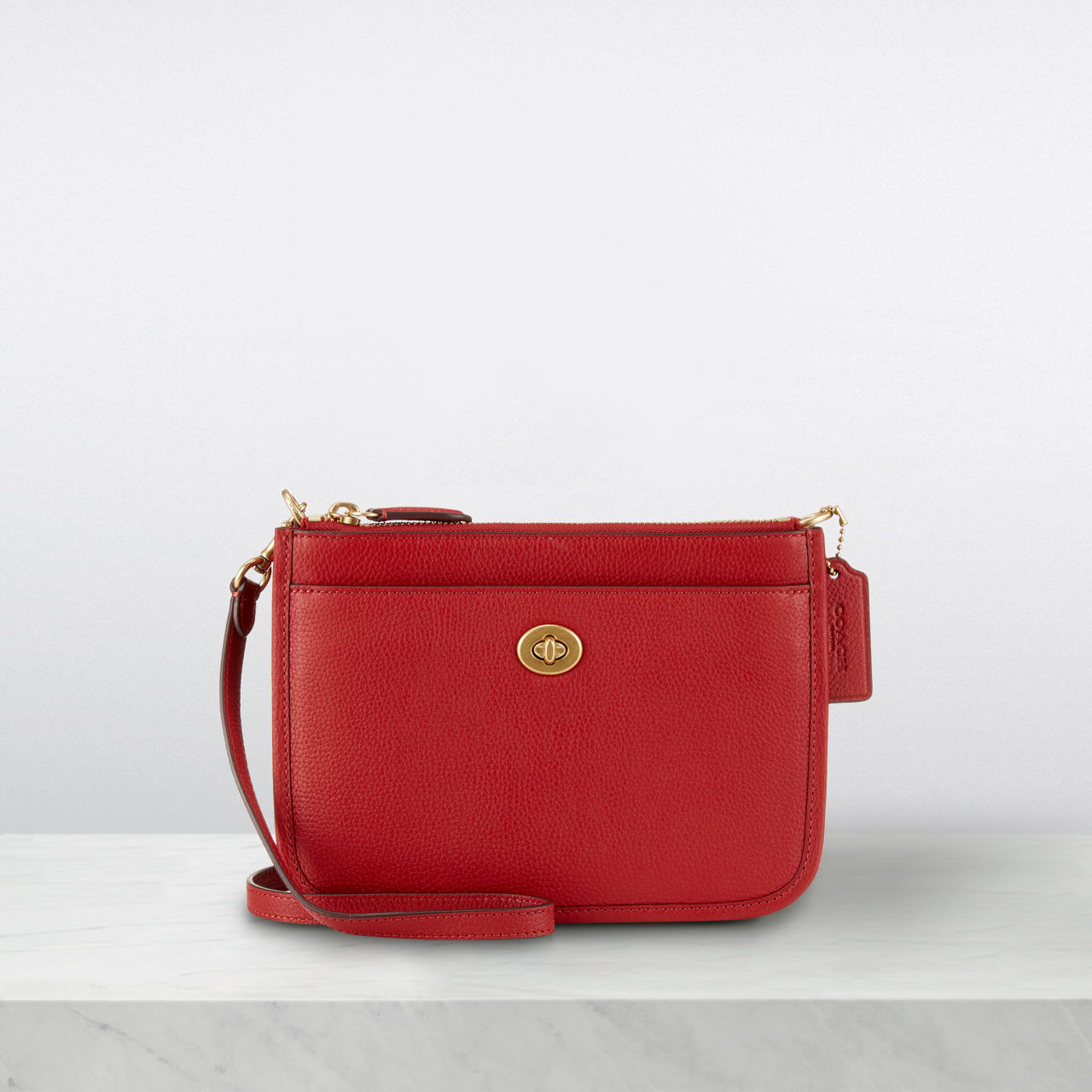 Coach double crossbody hot sale