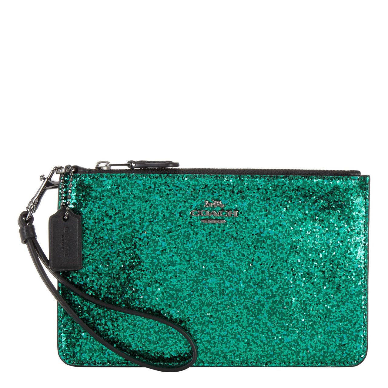 Coach hot sale sparkle wristlet