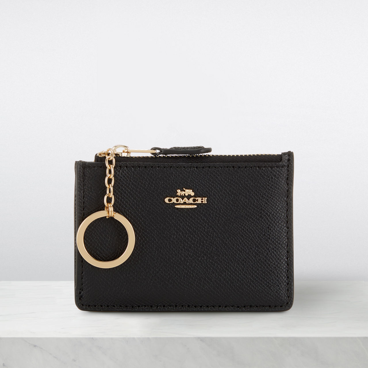 Mini skinny id case coach sale