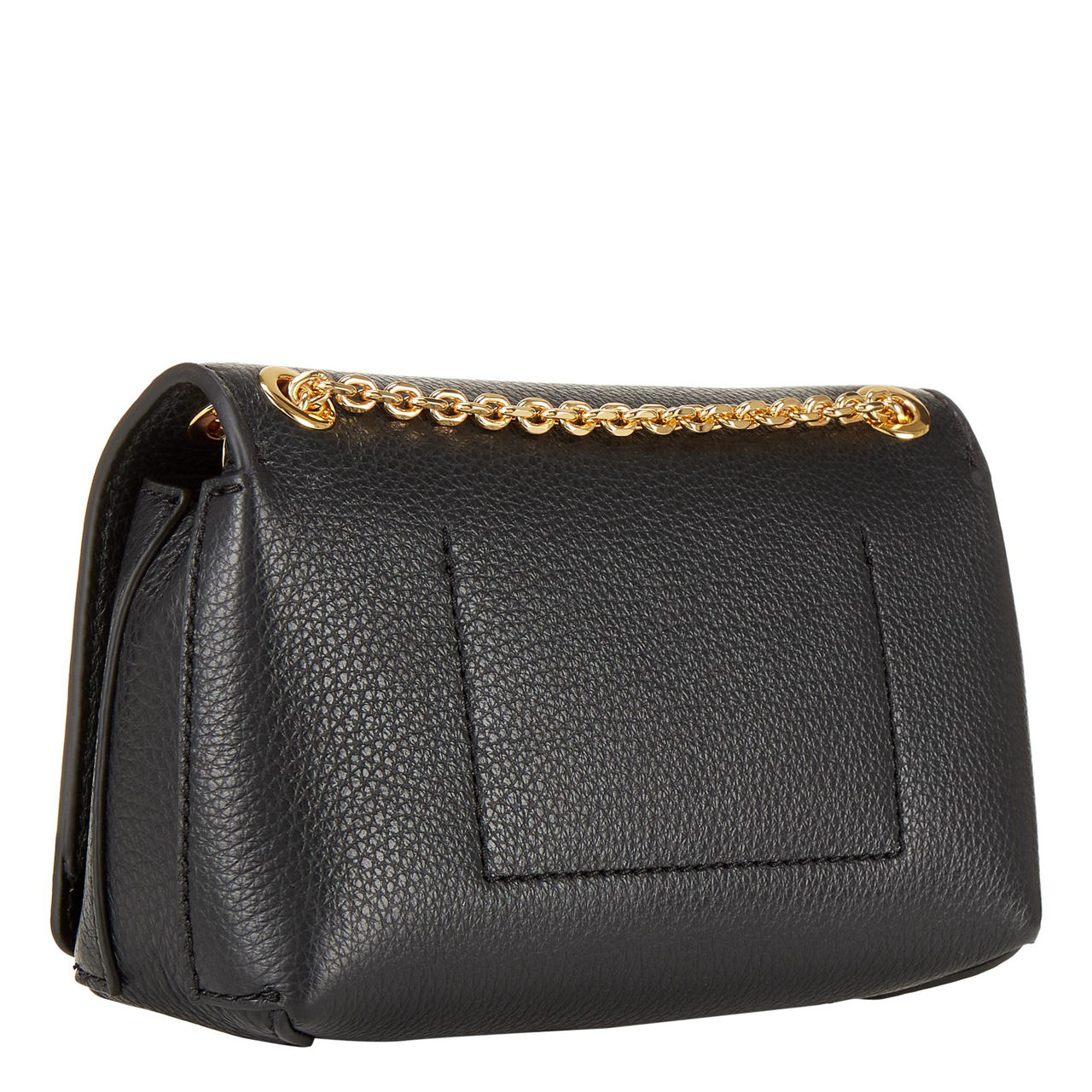 COCCINELLE Liya Small Chain Shoulder Bag Black