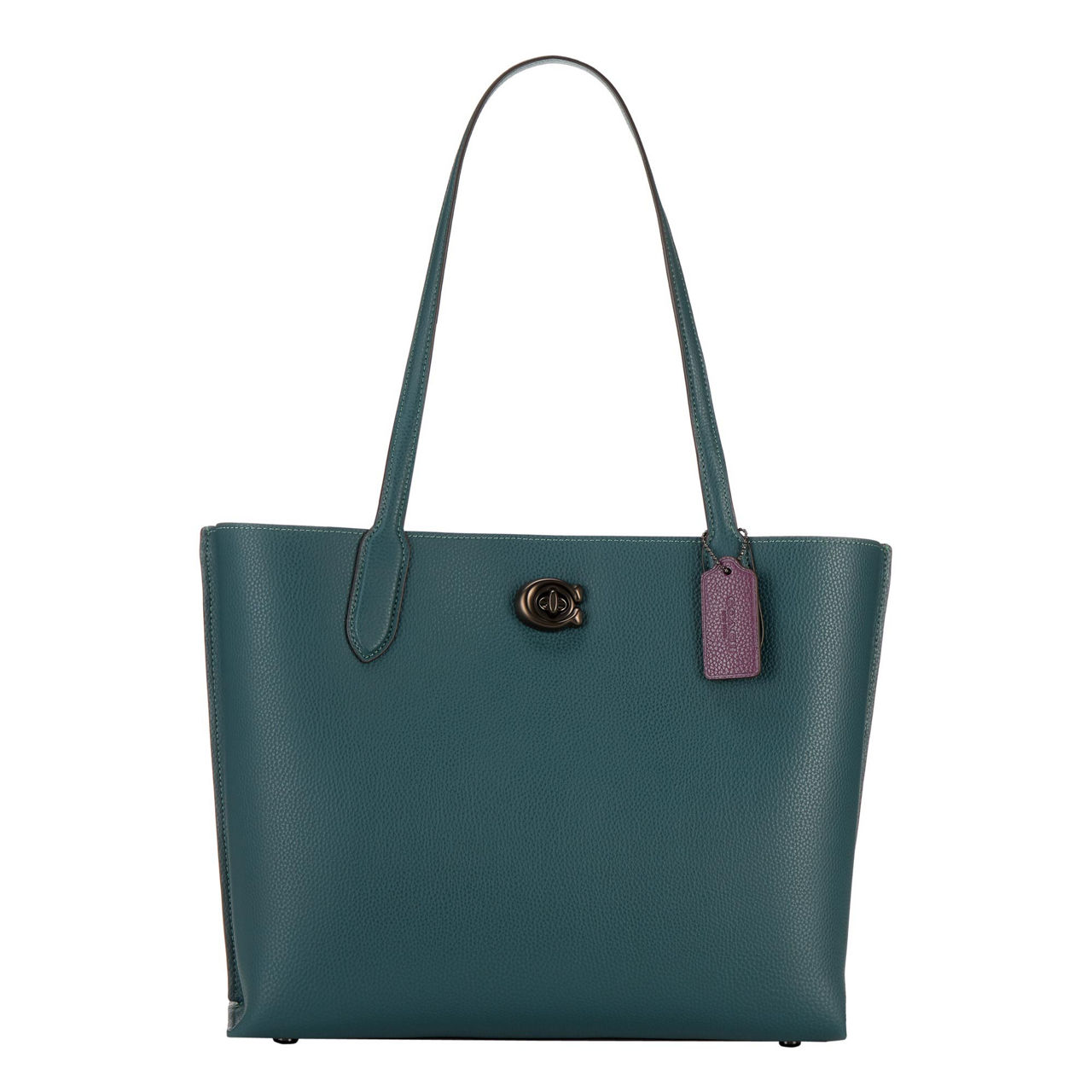 Coach willow tote discount green