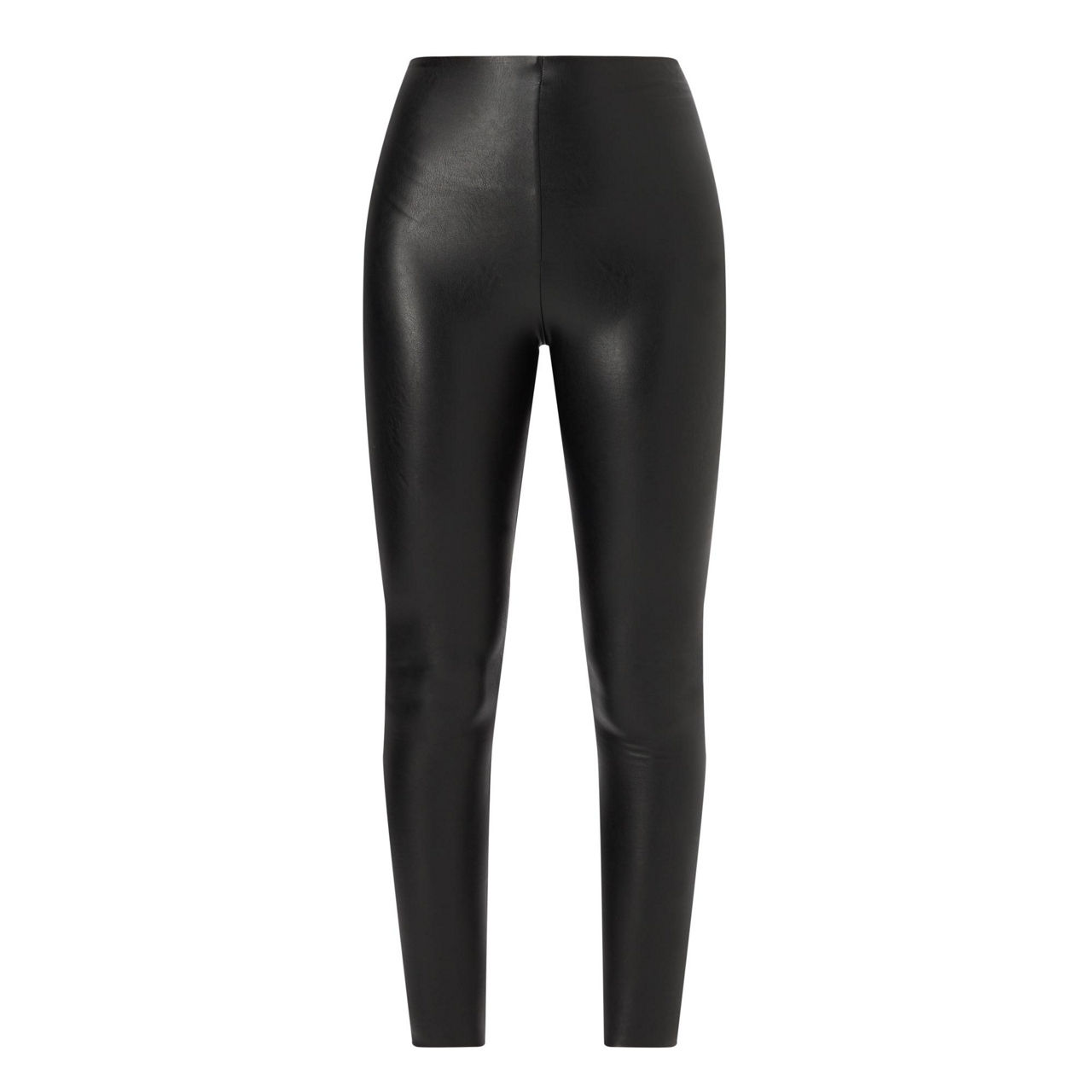 Commando Faux Leather Croc Leggings in Black : Small