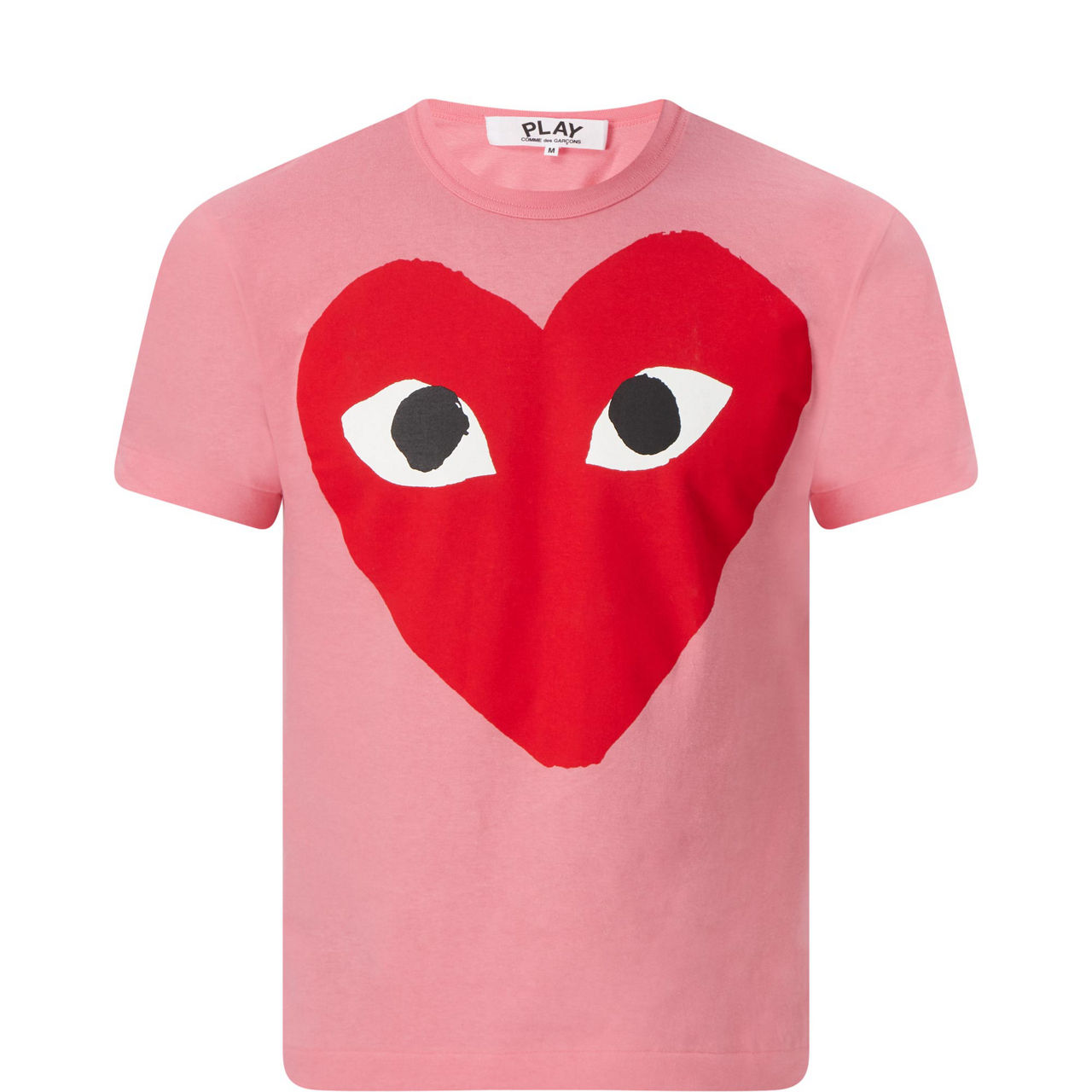 Comme des Garcons Play Half Red Heart T-Shirt - XL / White | Red Heart