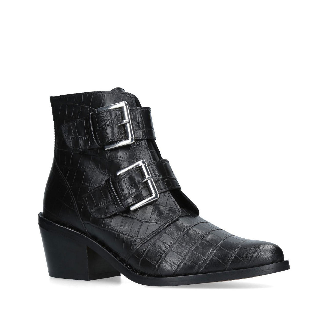 Kurt geiger denny black croc on sale