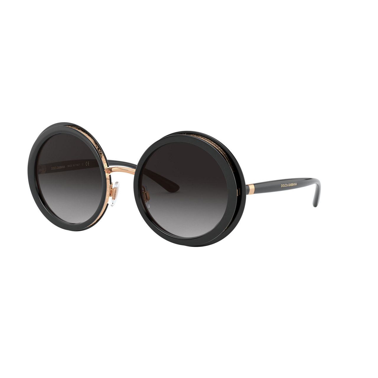 DOLCE GABBANA Round Sunglasses DG6127 52