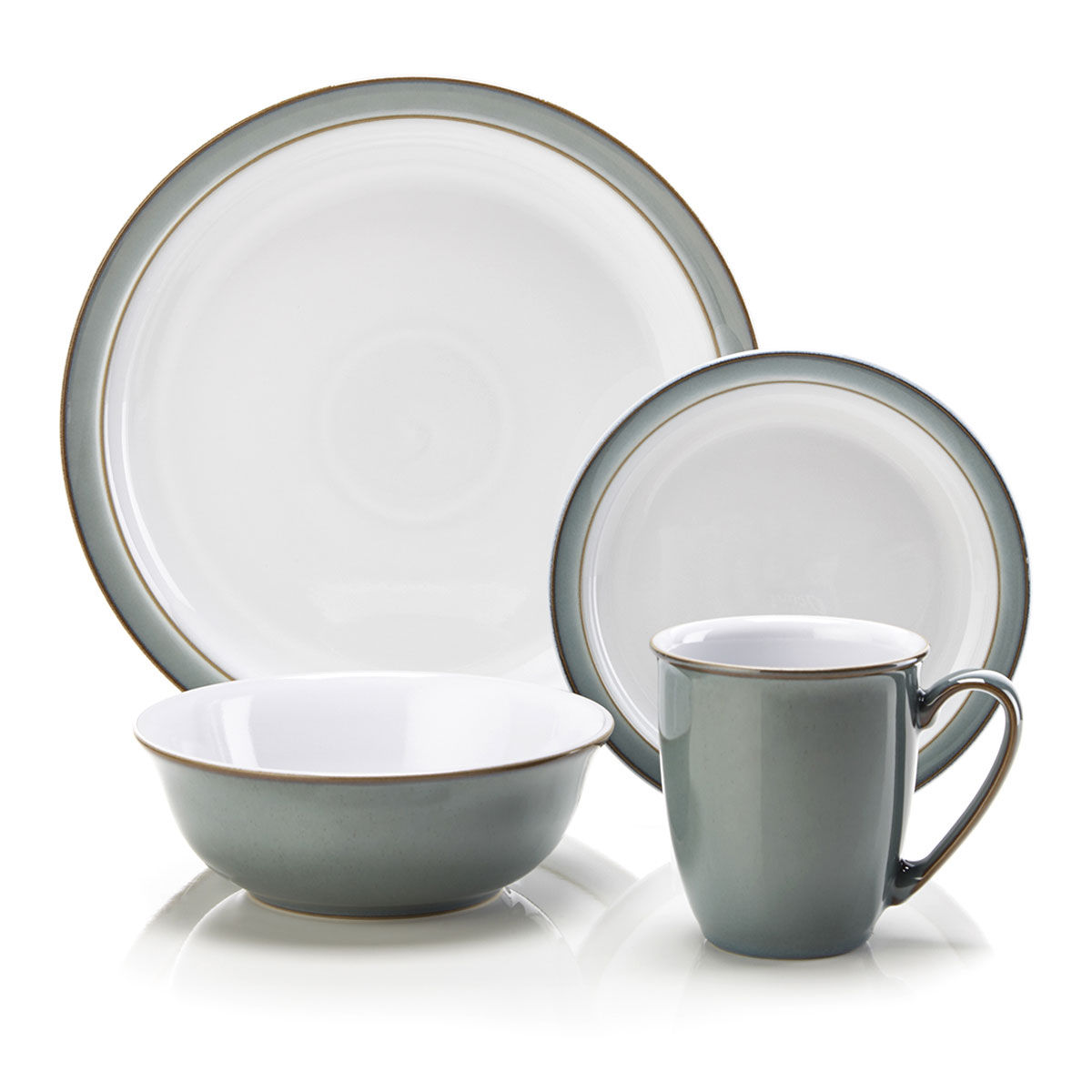 Denby regency clearance green dinner set