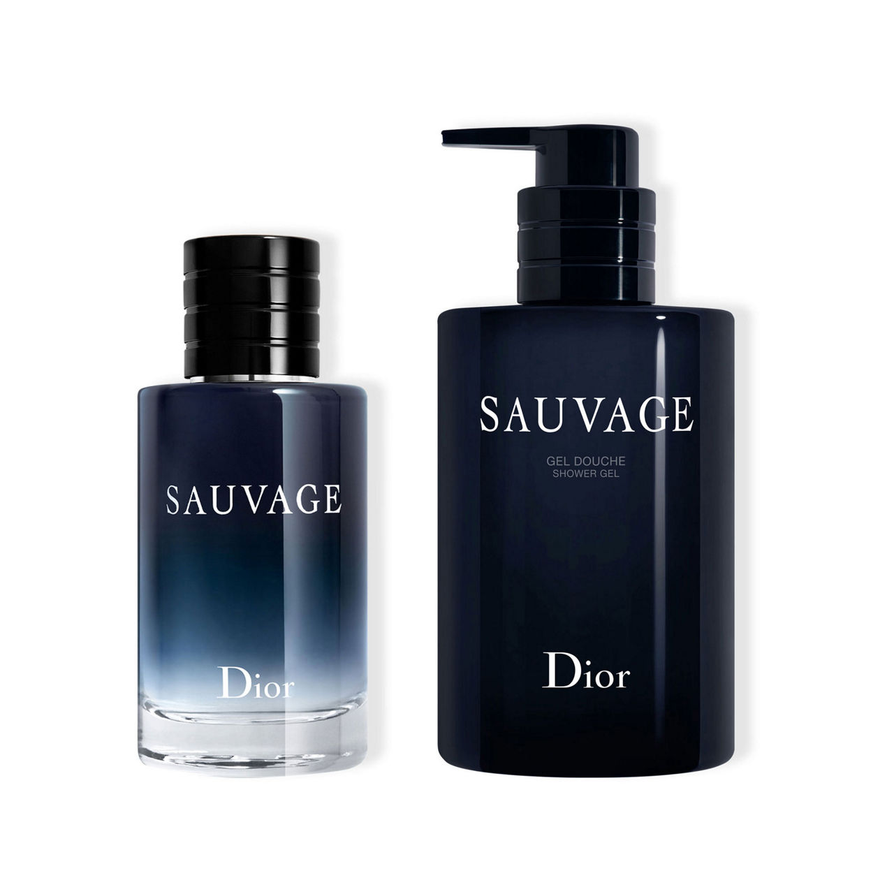 DIOR Men s Fragrance Duo Sauvage Eau de Toilette and Sauvage Shower Gel