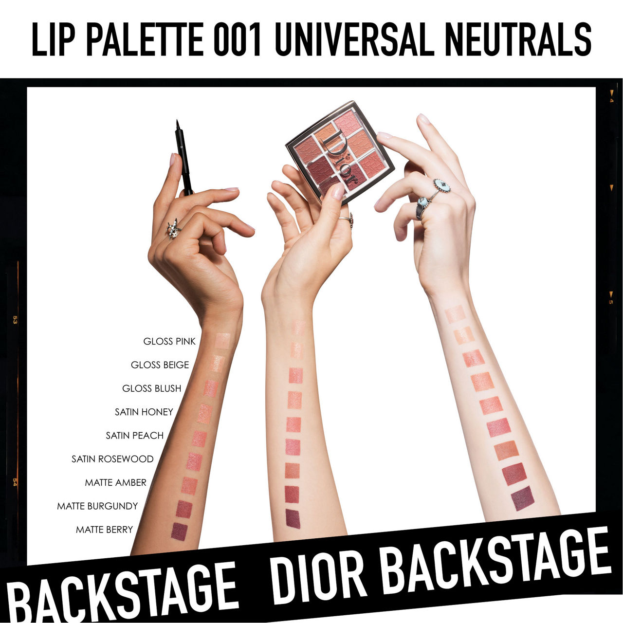 Backstage lip palette best sale