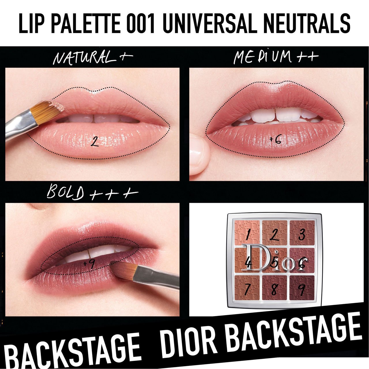 DIOR Lip Palette SH1