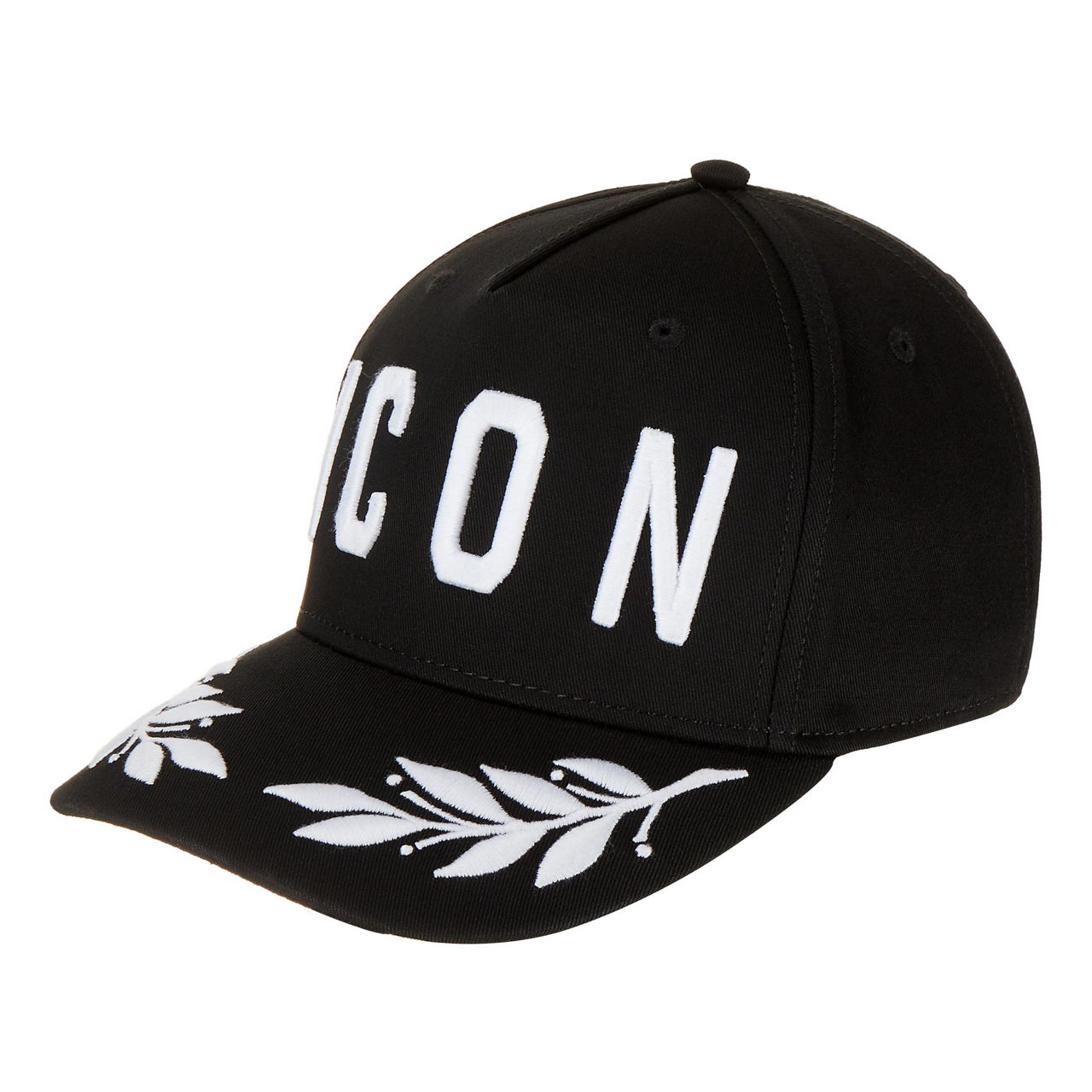 Black icon hot sale dsquared cap