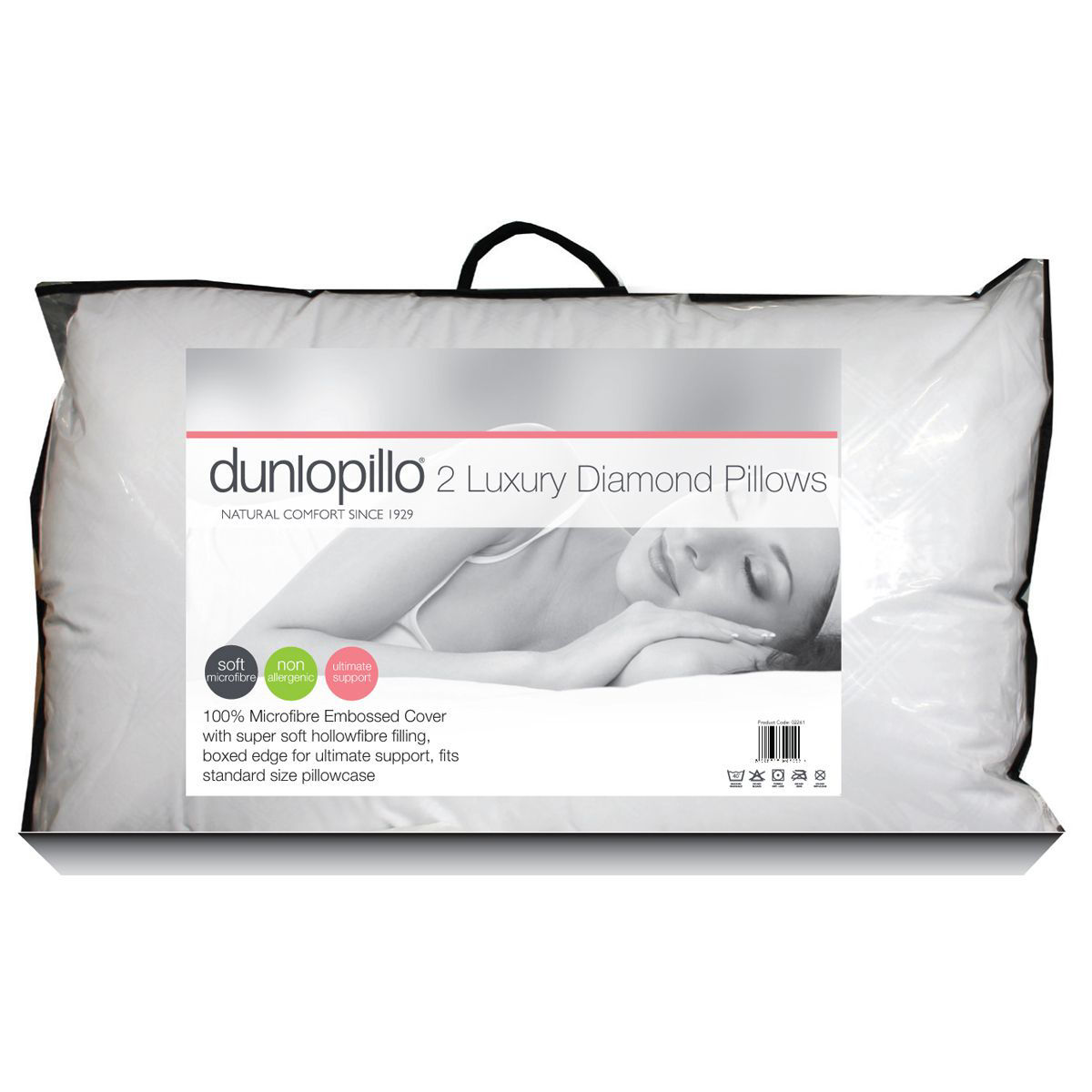 Dunlopillo microfibre 2025 support pillow