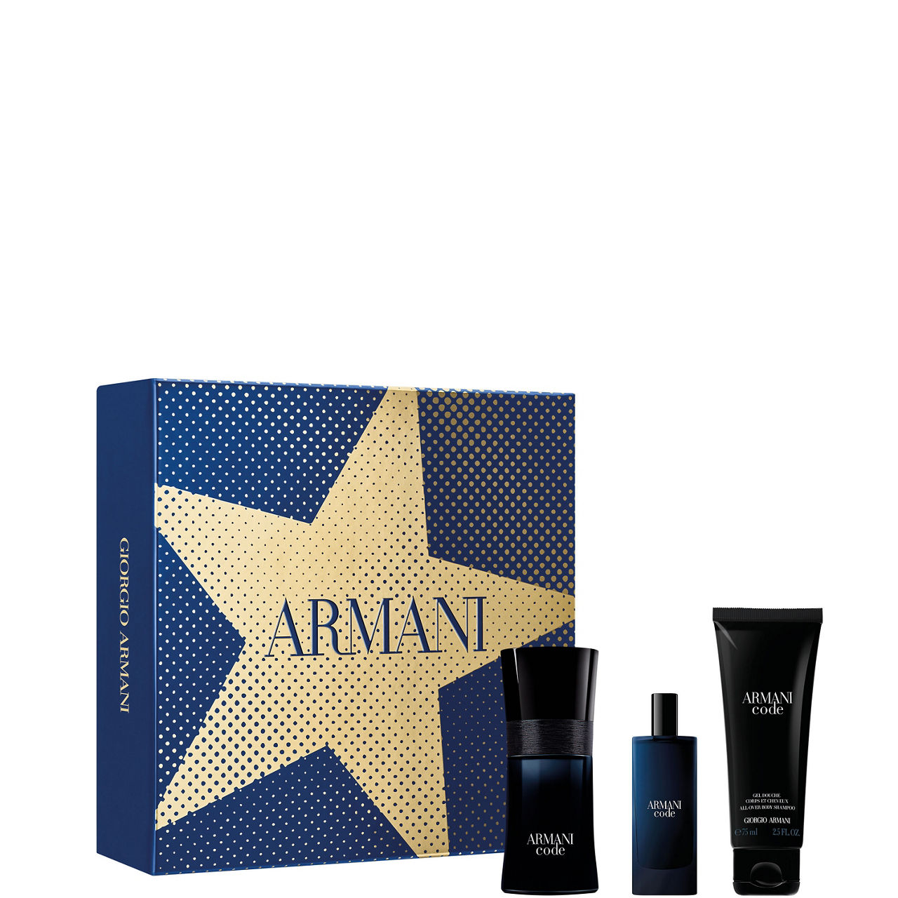 ARMANI BEAUTY Armani Code Homme EDT Men s Aftershave Christmas Gift Set