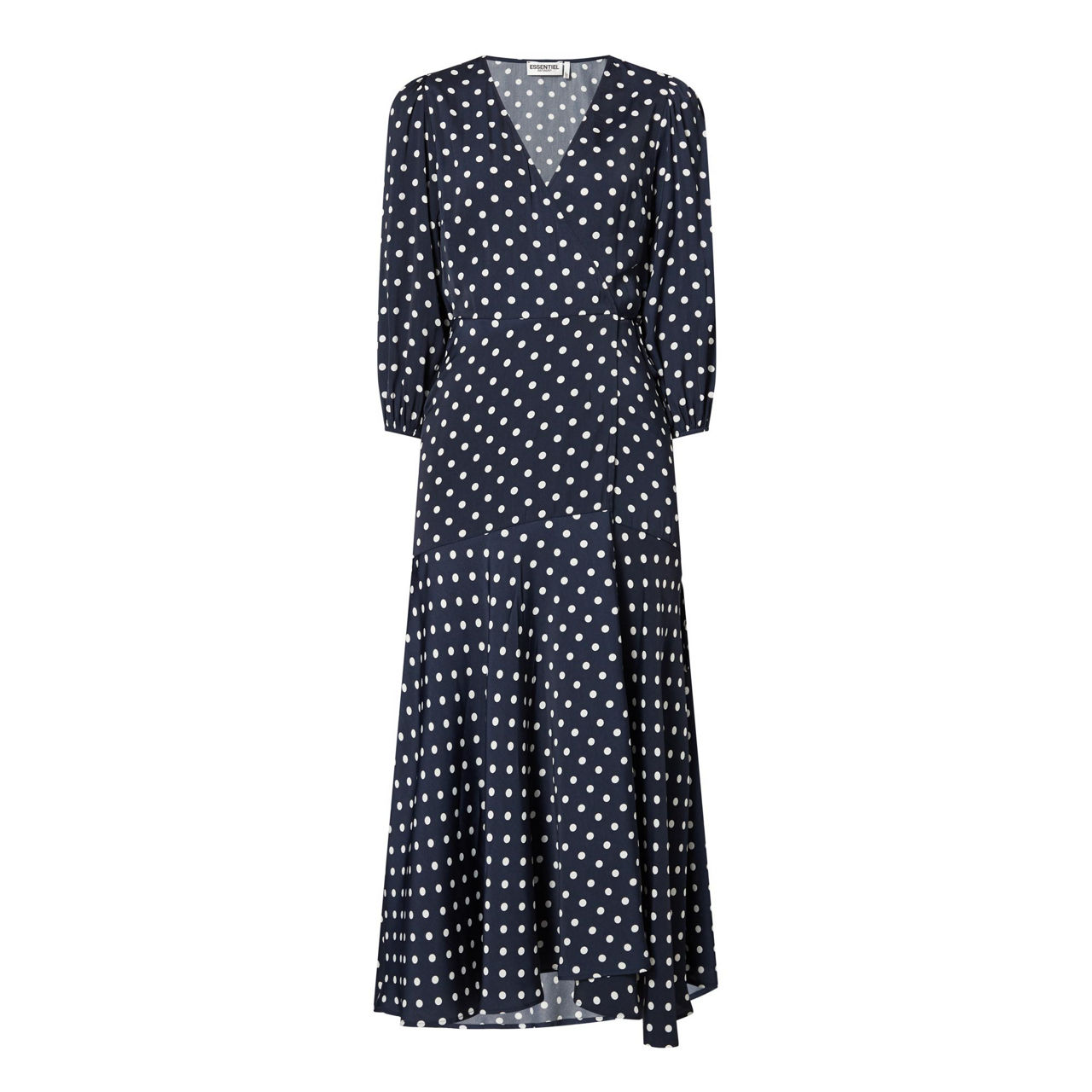 ESSENTIEL ANTWERP Polka Dot Wrap Dress