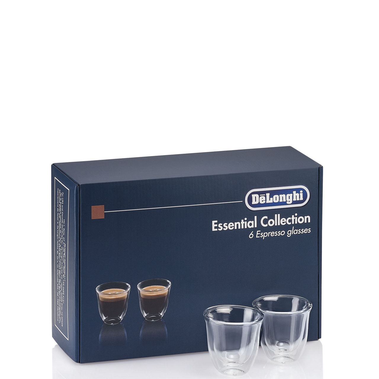 De'Longhi Fancy Collection 6-Piece Glass Set