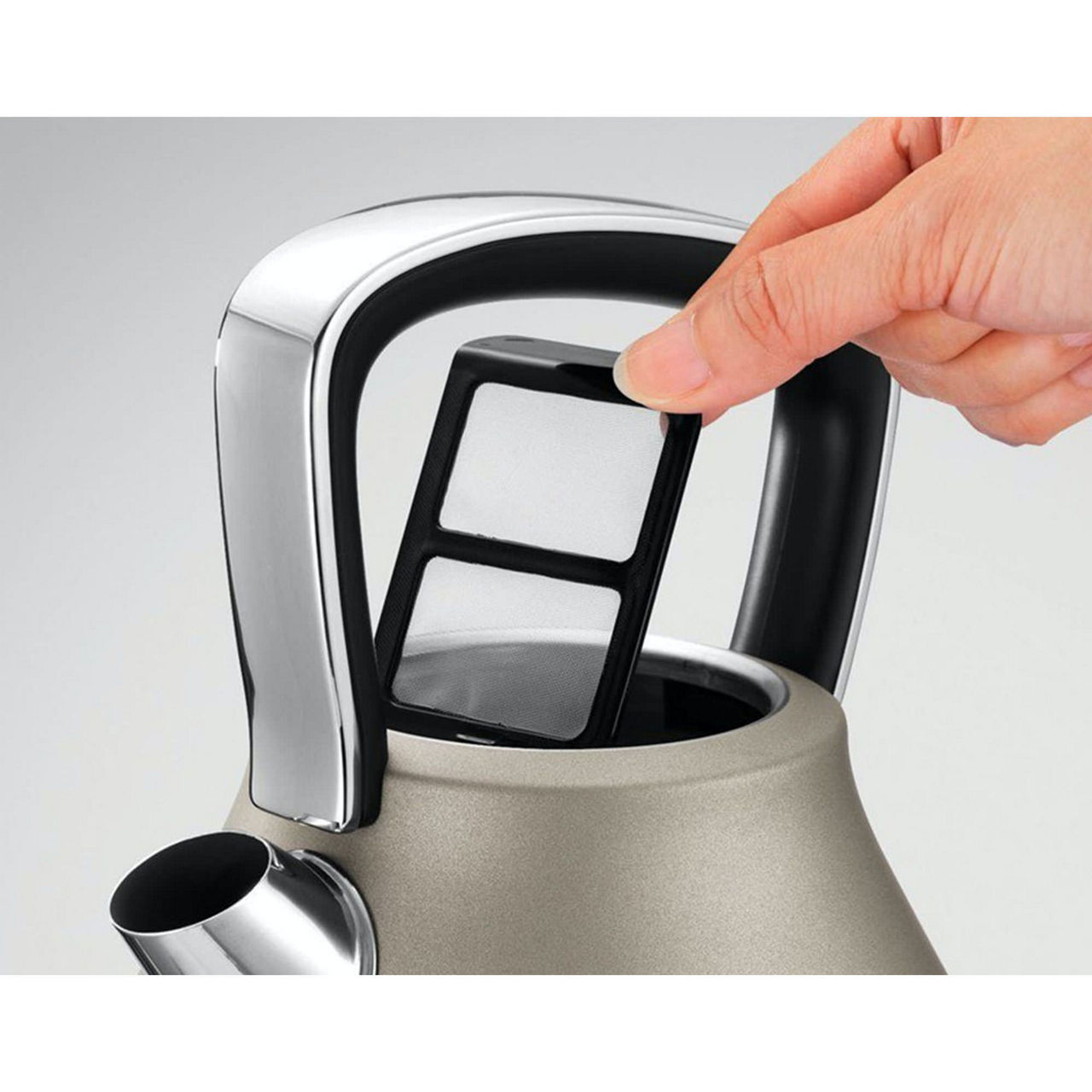 MORPHY RICHARDS Evoke Platinum Special Edition Pyramid Kettle