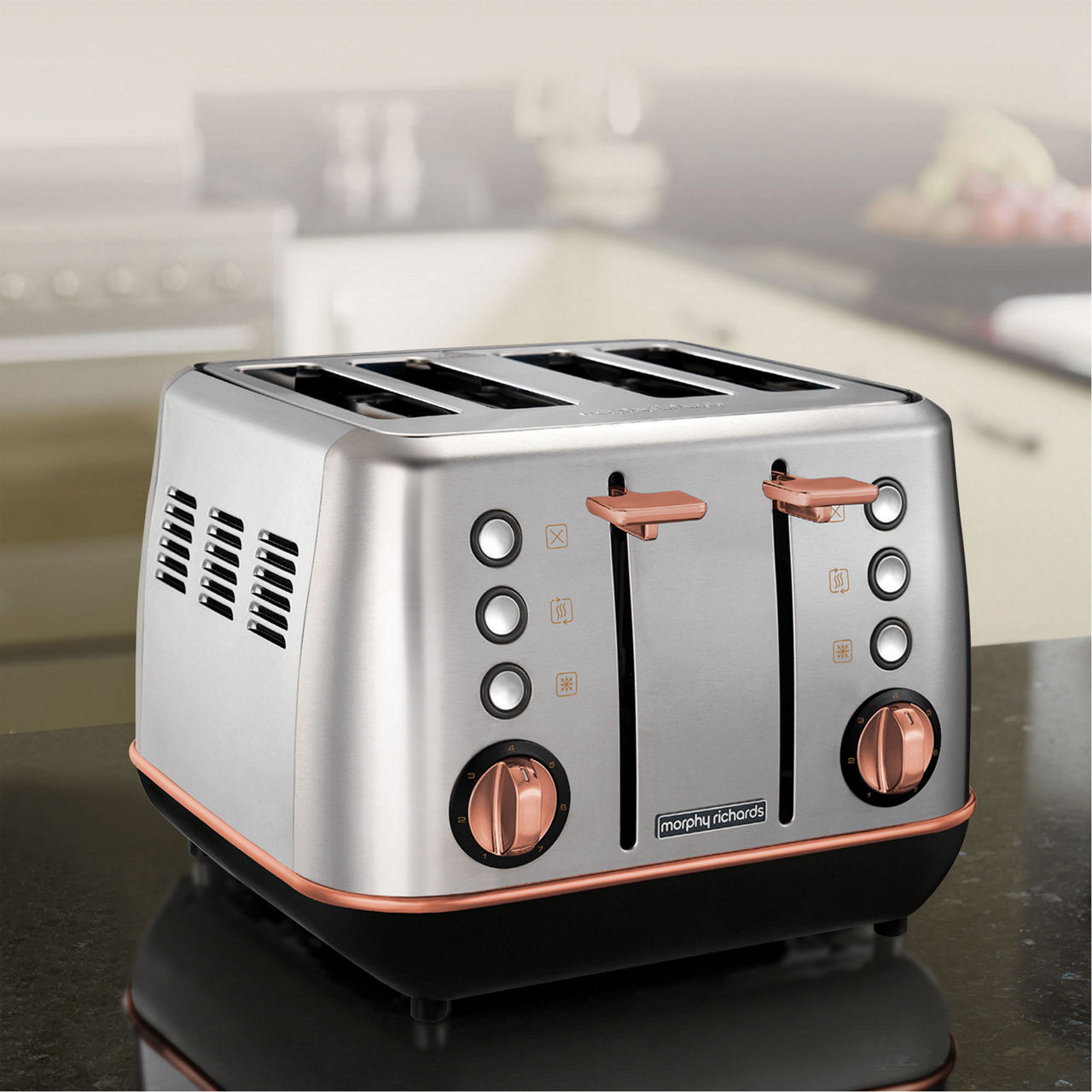 MORPHY RICHARDS Evoke 4 Slice Toaster