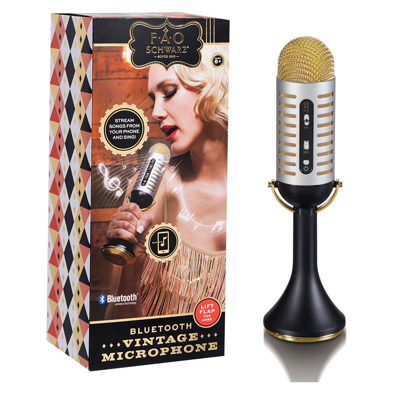 Fao schwarz store vintage microphone