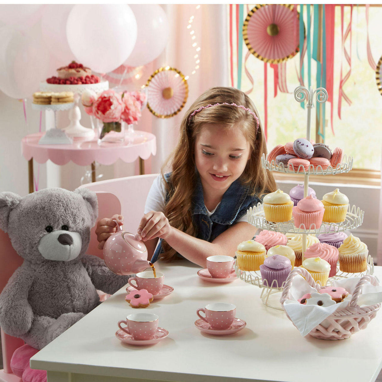 Childrens tea party set on sale