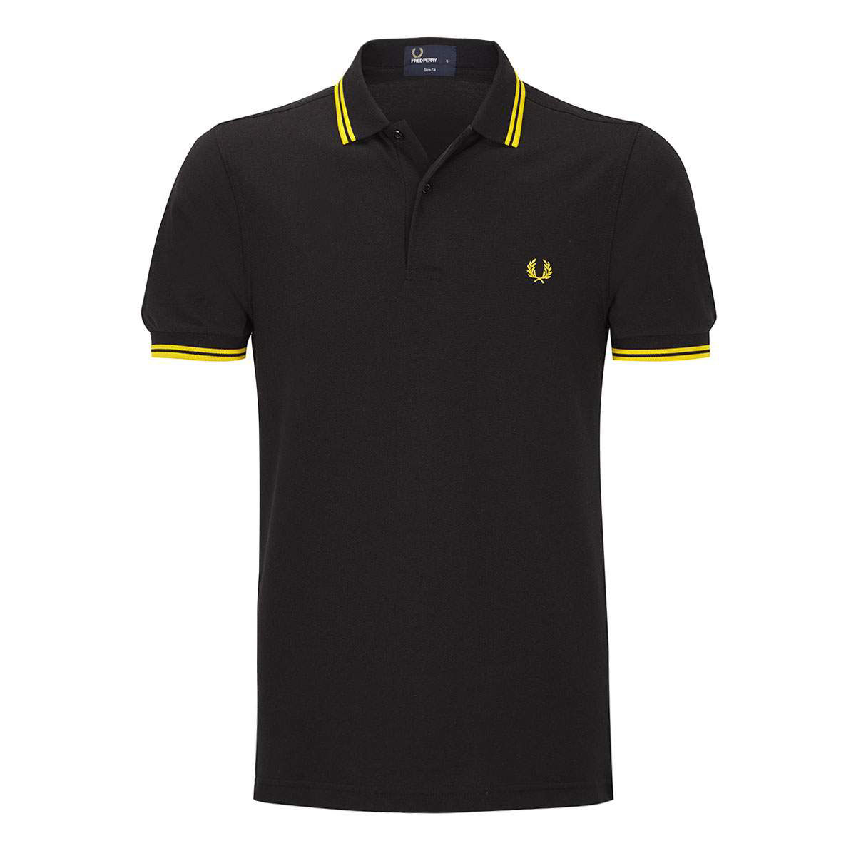 Slim Fit Twin Tipped Polo Shirt