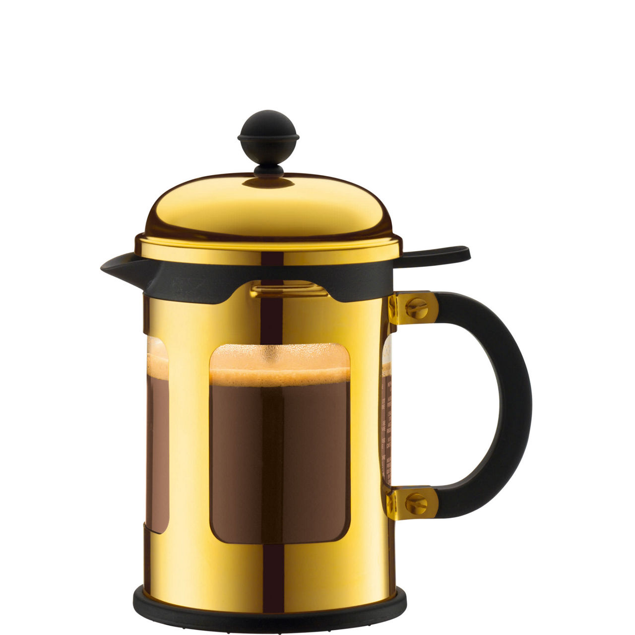 Bodum Caffettiera French Press Coffee Maker, 8 Cup, 1.0 L, 34 oz Black
