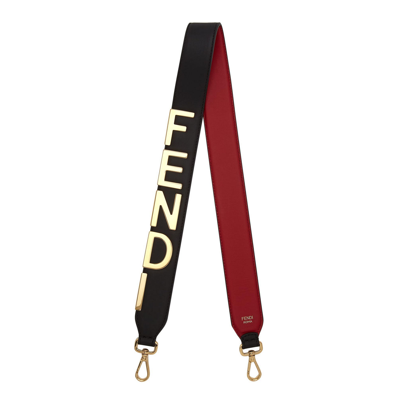 FENDI F Lettering Bag Strap