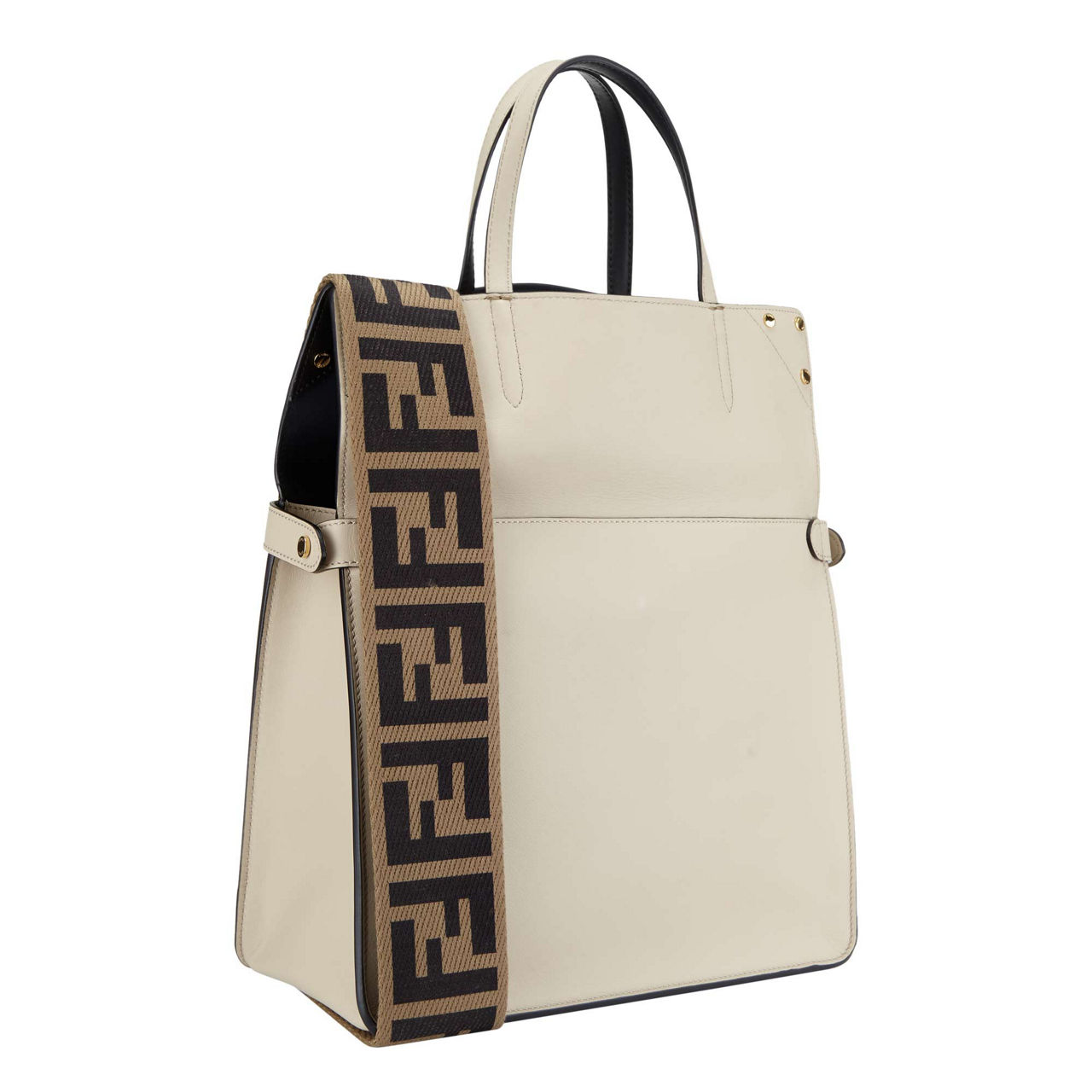 FENDI Flip Fold Tote Bag Cloud Nocturnal