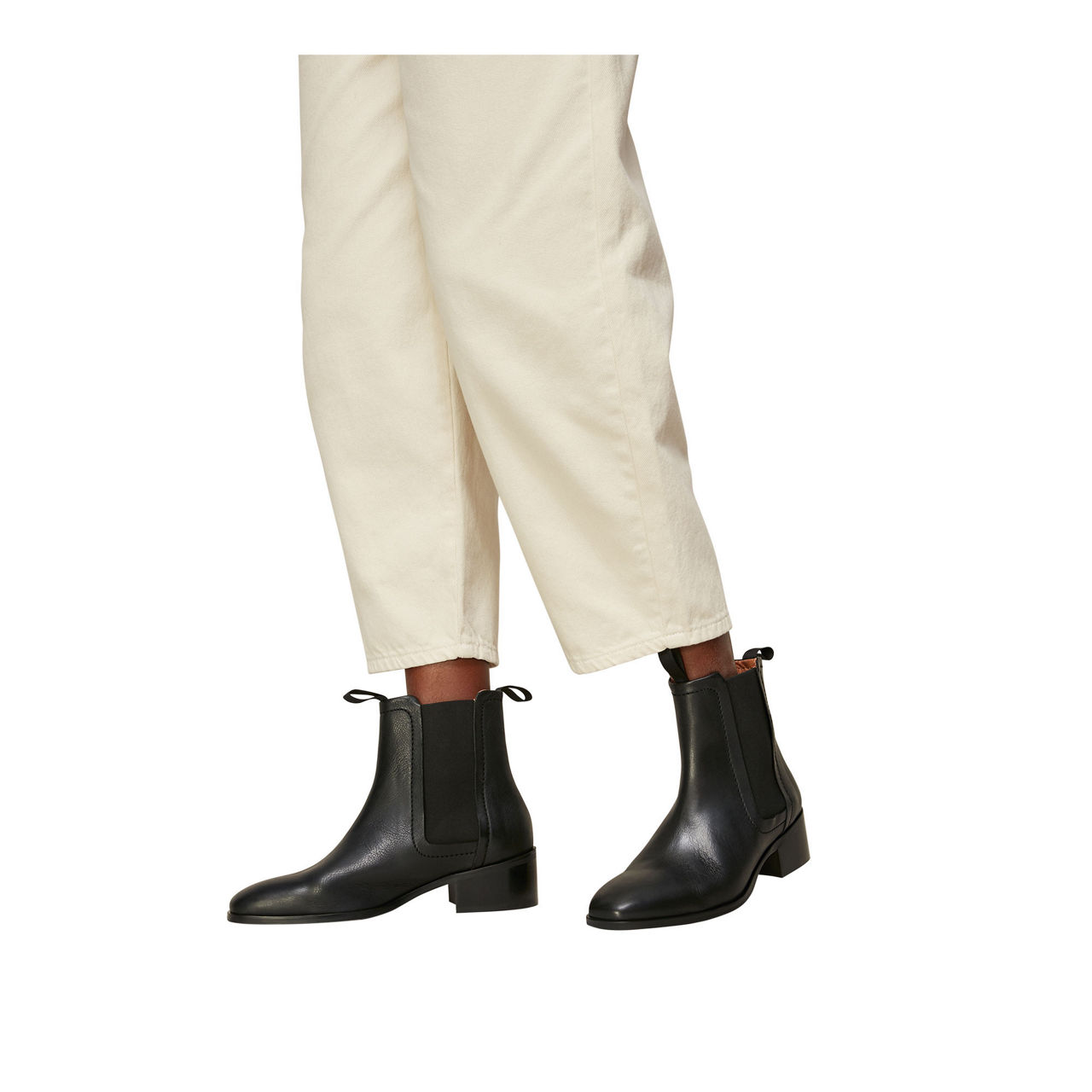 WHISTLES Fernbrook Leather Chelsea Boot