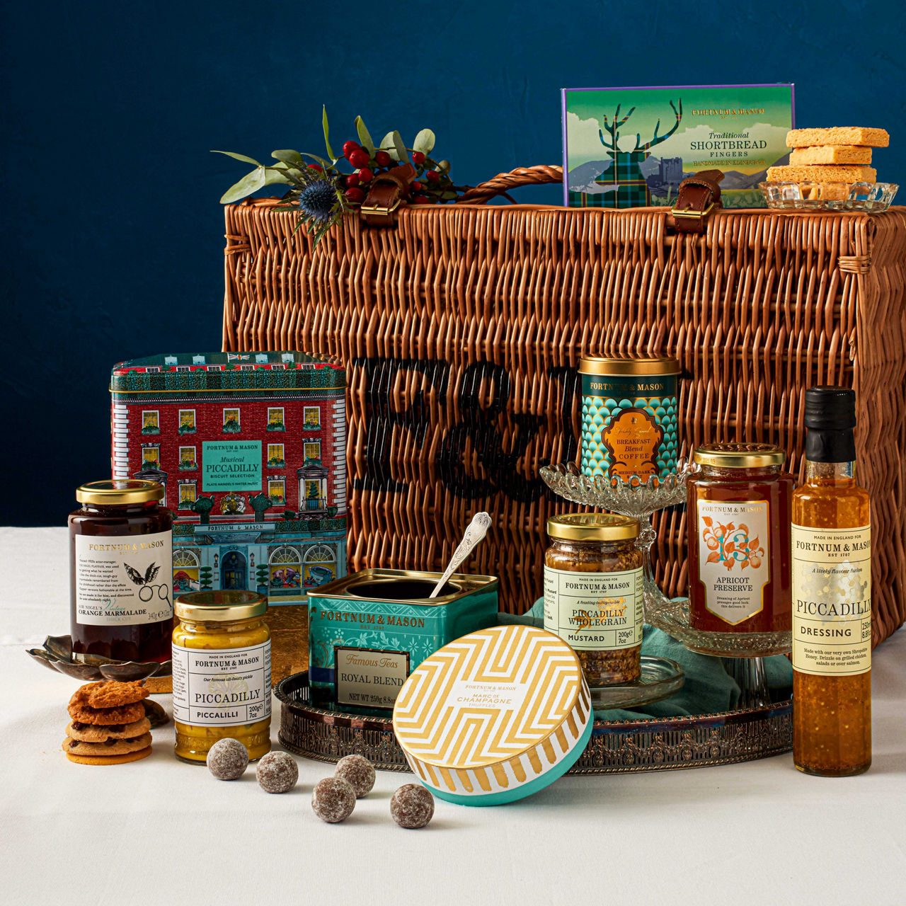 バスケット フォートナム＆メイソン フォートナム＆メイソン The Piccadilly Hamper バスケット