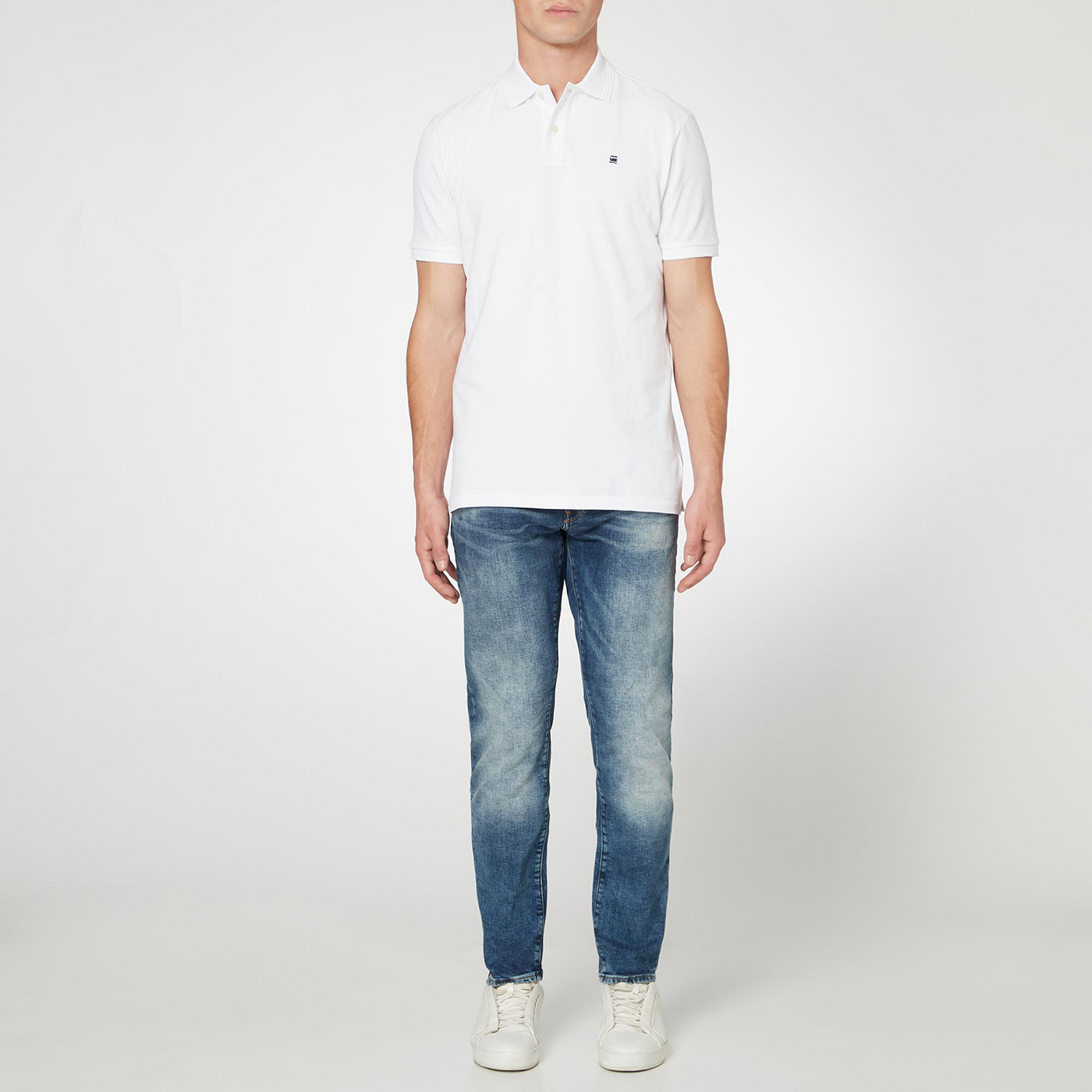 3301 Mid Rise Tapered Leg Jeans