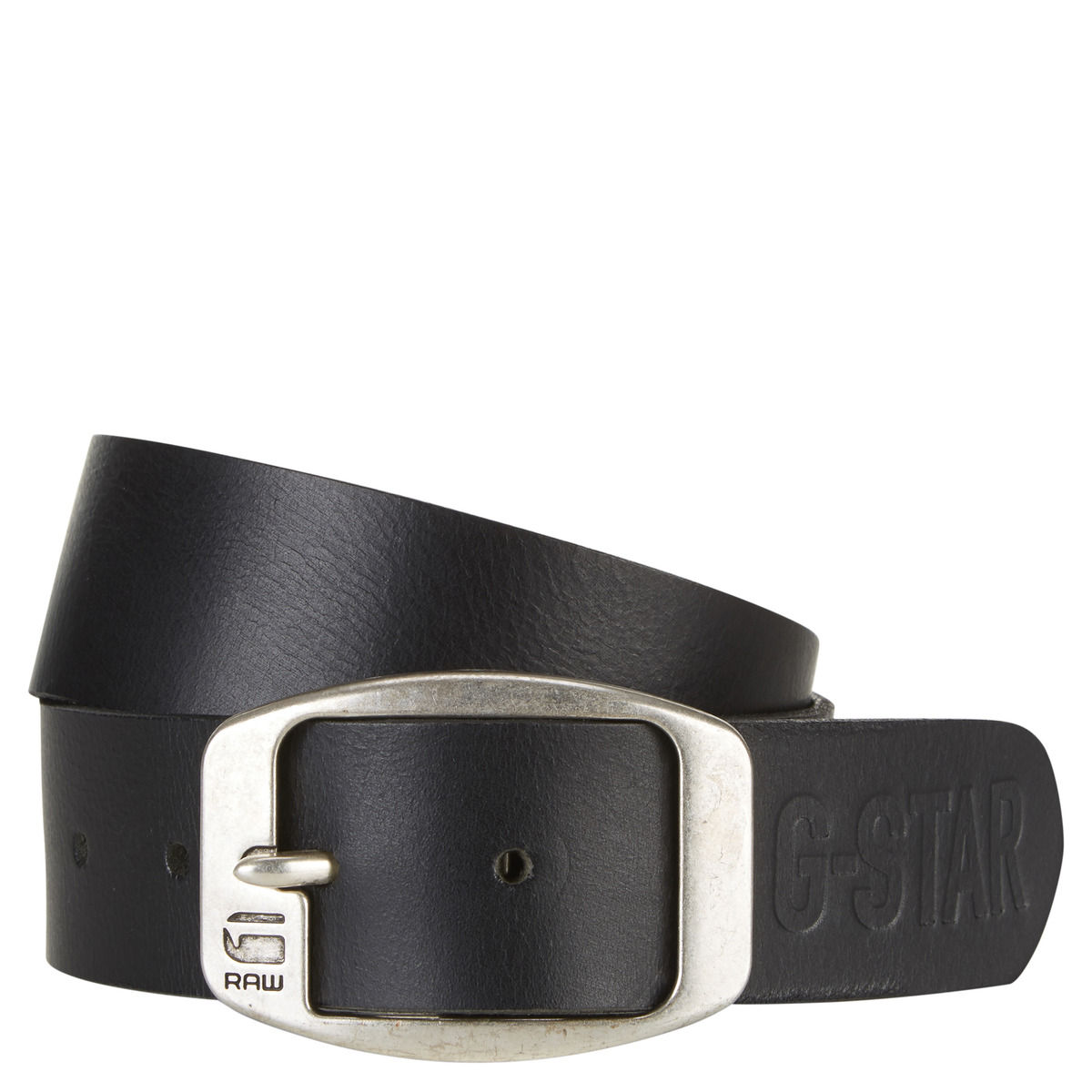 G STAR Ladd Leather Belt Black Black