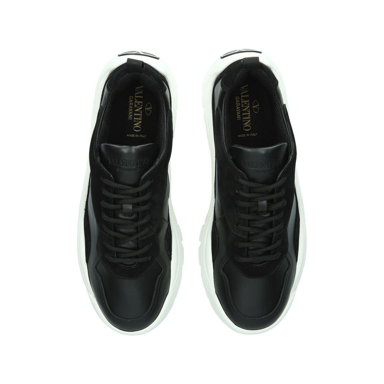 Valentino bansi leather outlet trainers