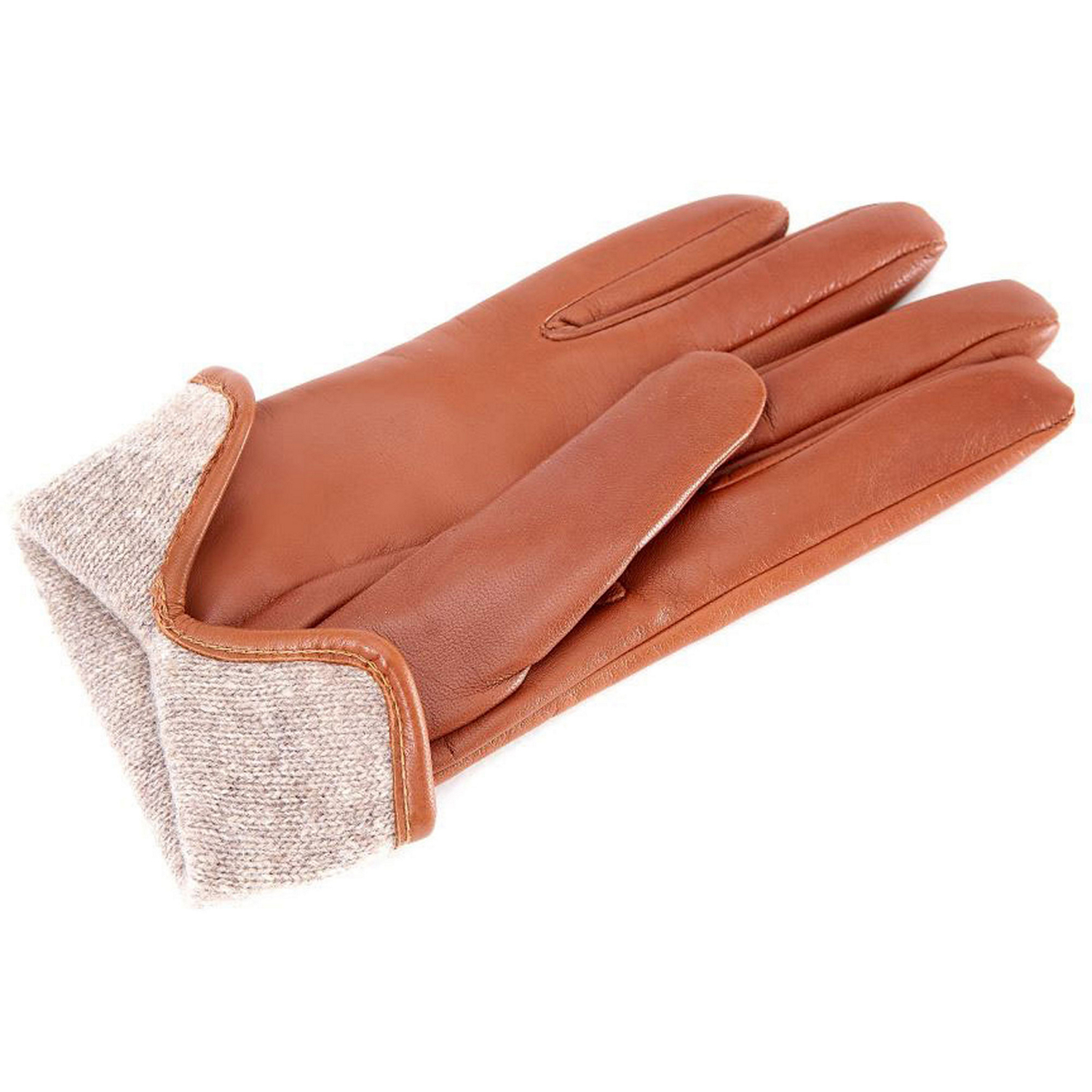 Nappa Leather Cashmere Wool Lined Gloves