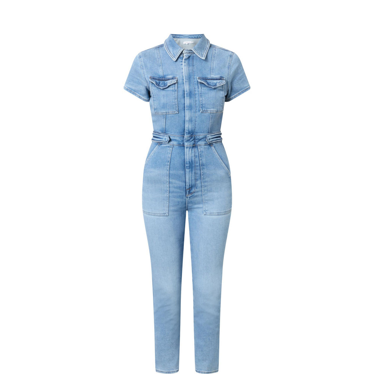 Denim Gabby Denim Jumpsuit, WHISTLES