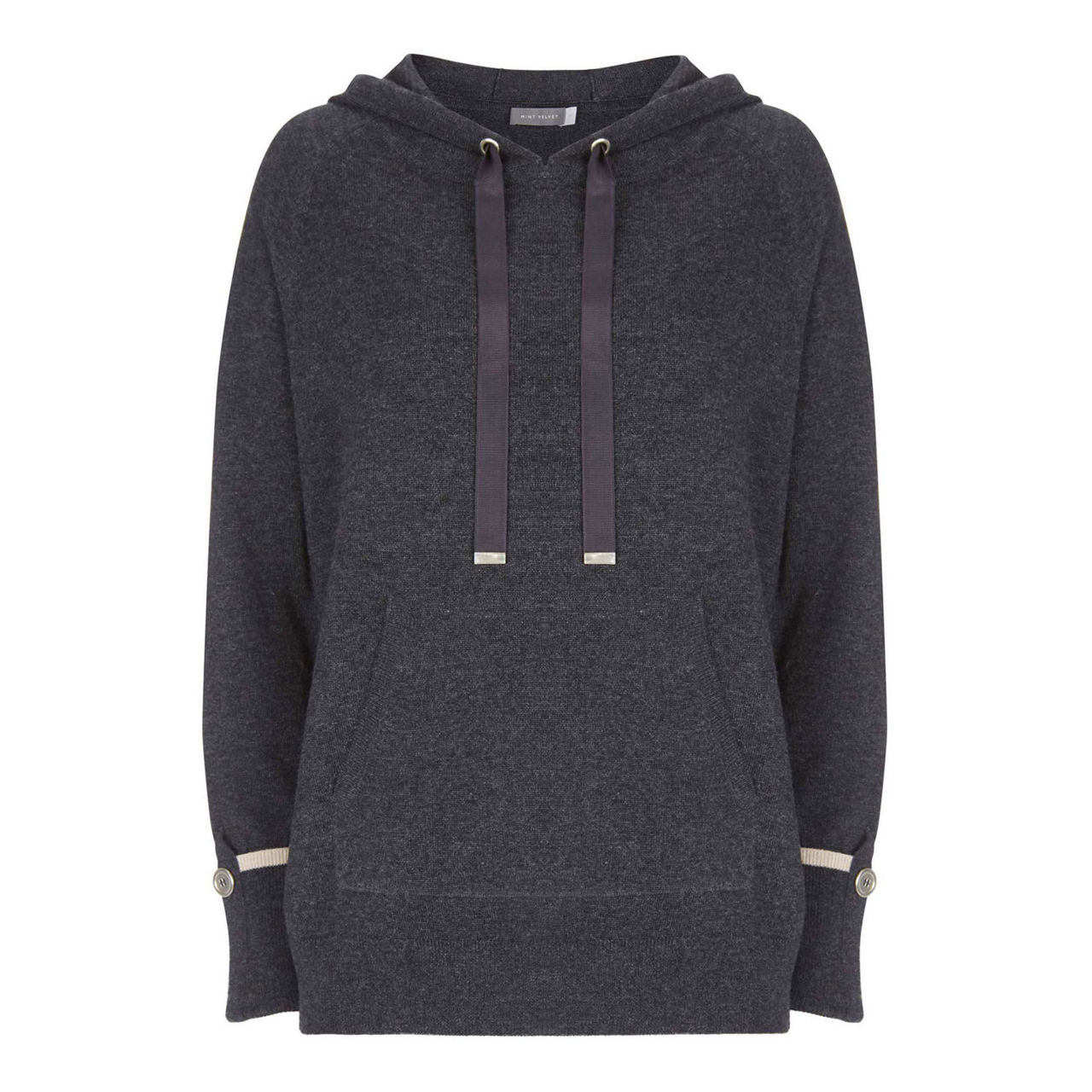 Mint velvet grey discount hoodie