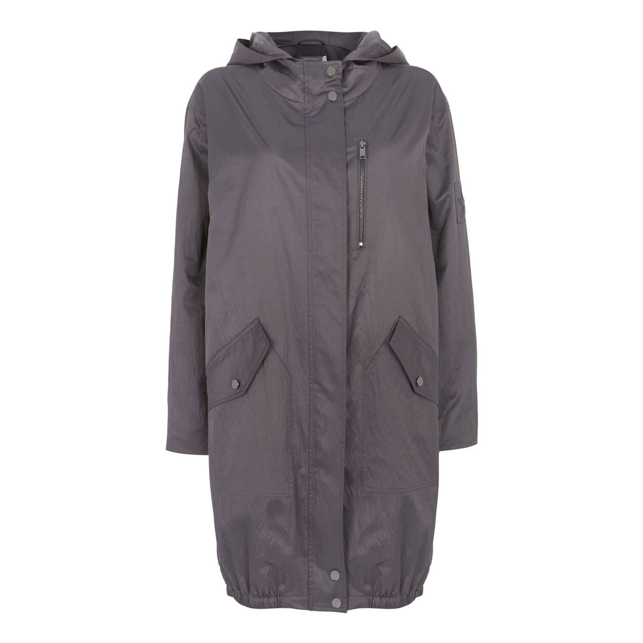 Mint velvet grey on sale parka