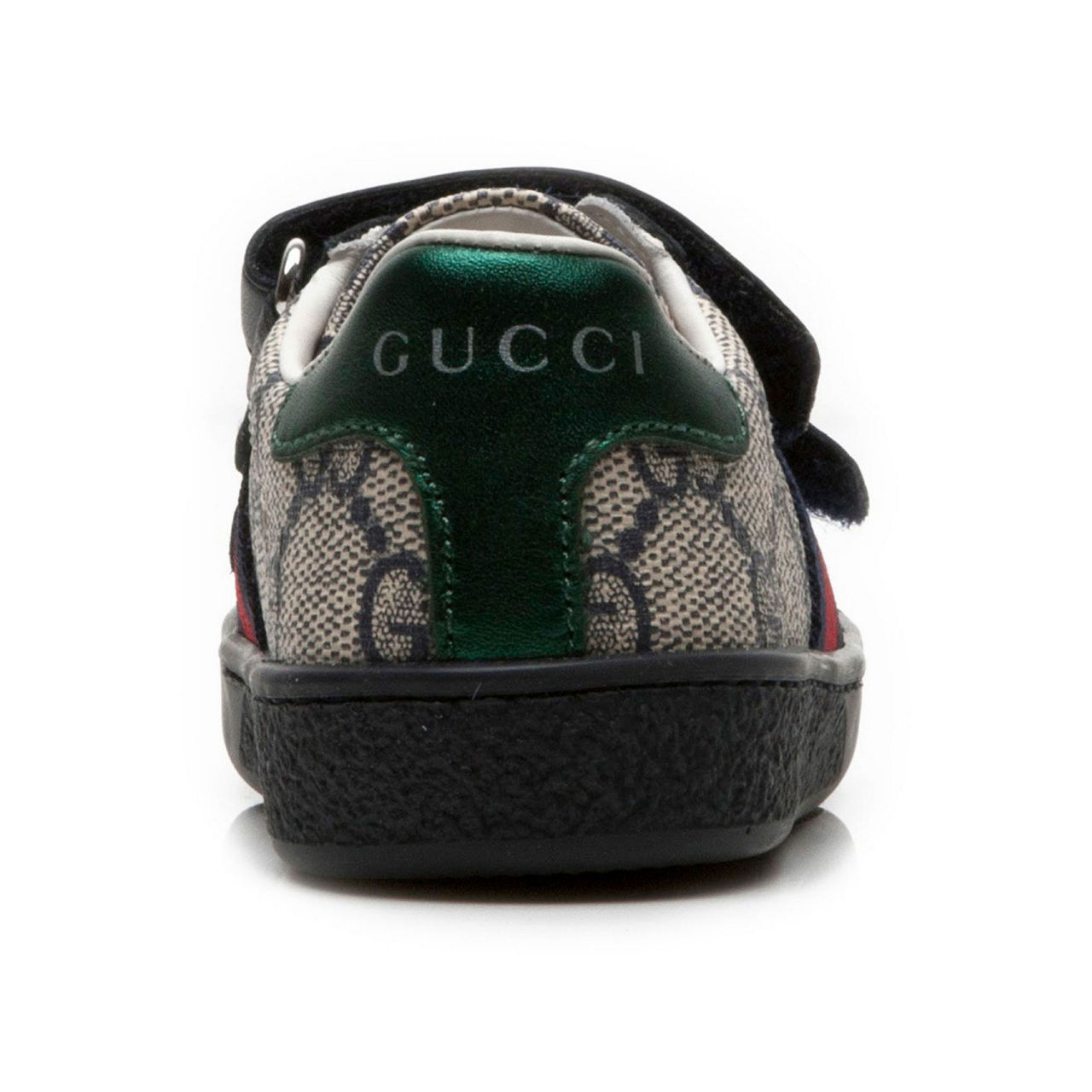 GUCCI GG Supreme Toddler Trainers Navy