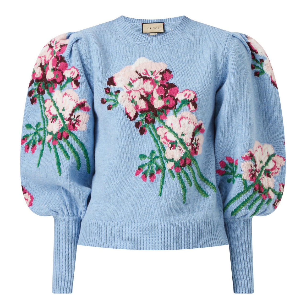 Gucci 2025 floral sweater