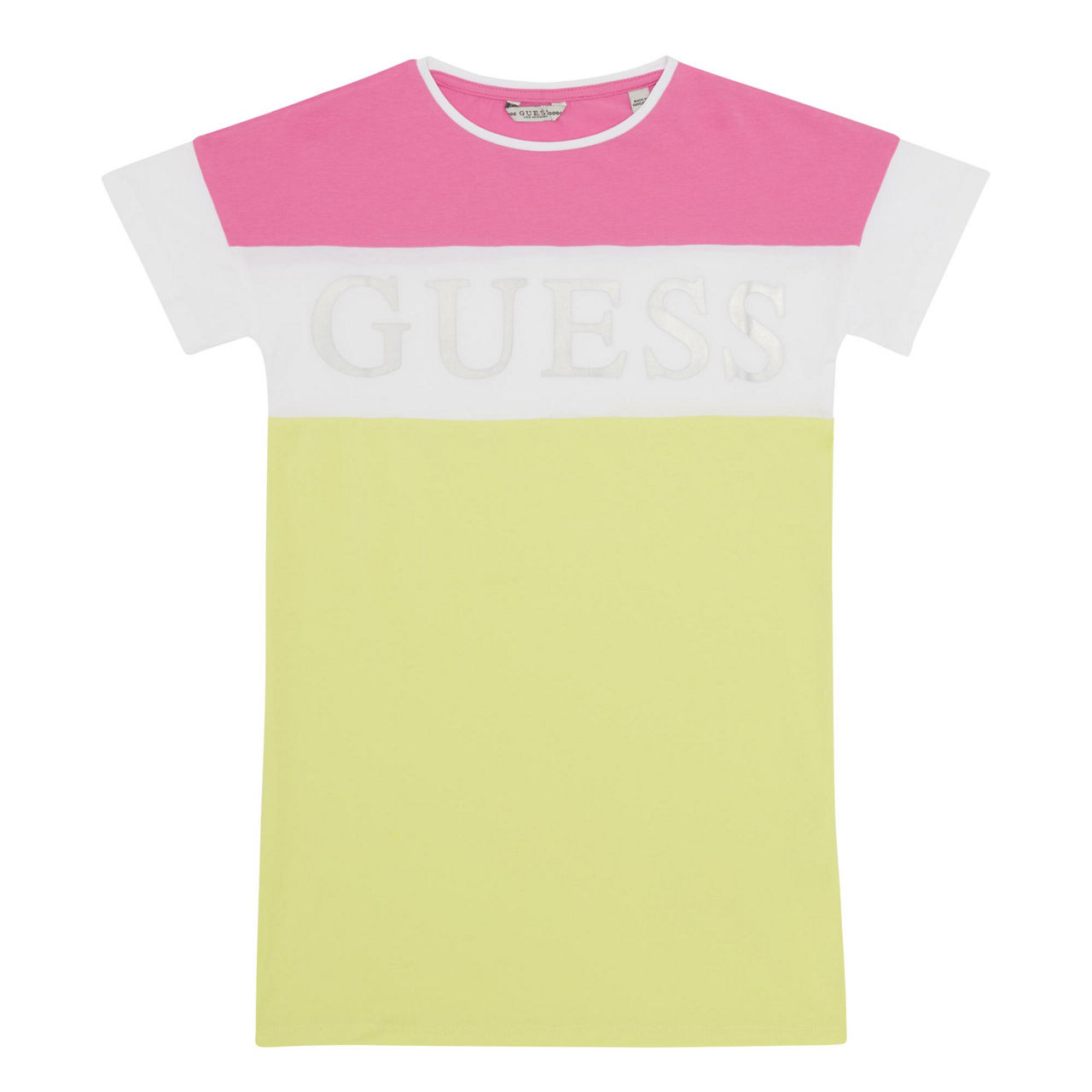 GUESS Girls Striped T Shirt Dress