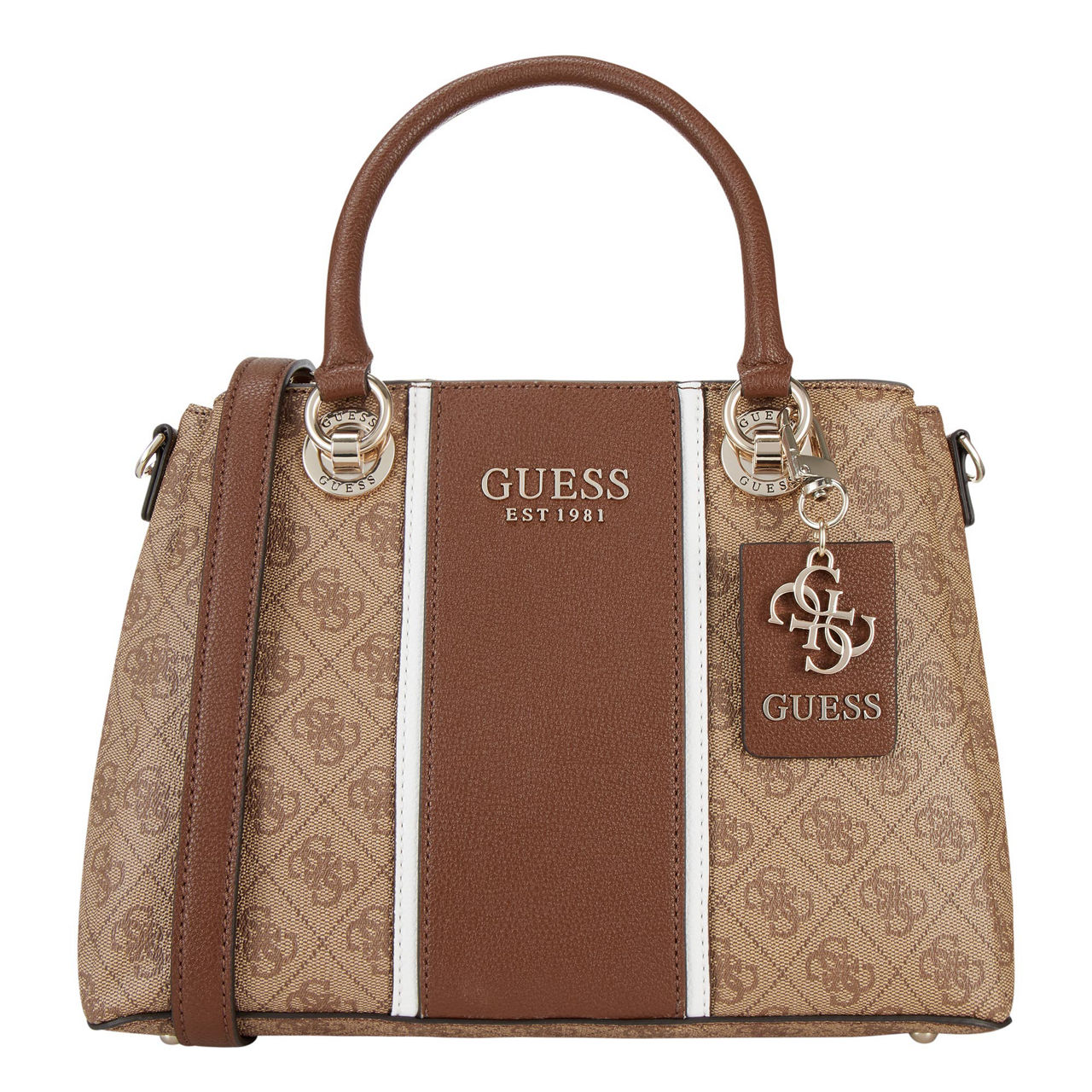 GUESS Cathleen 4G Printed Satchel