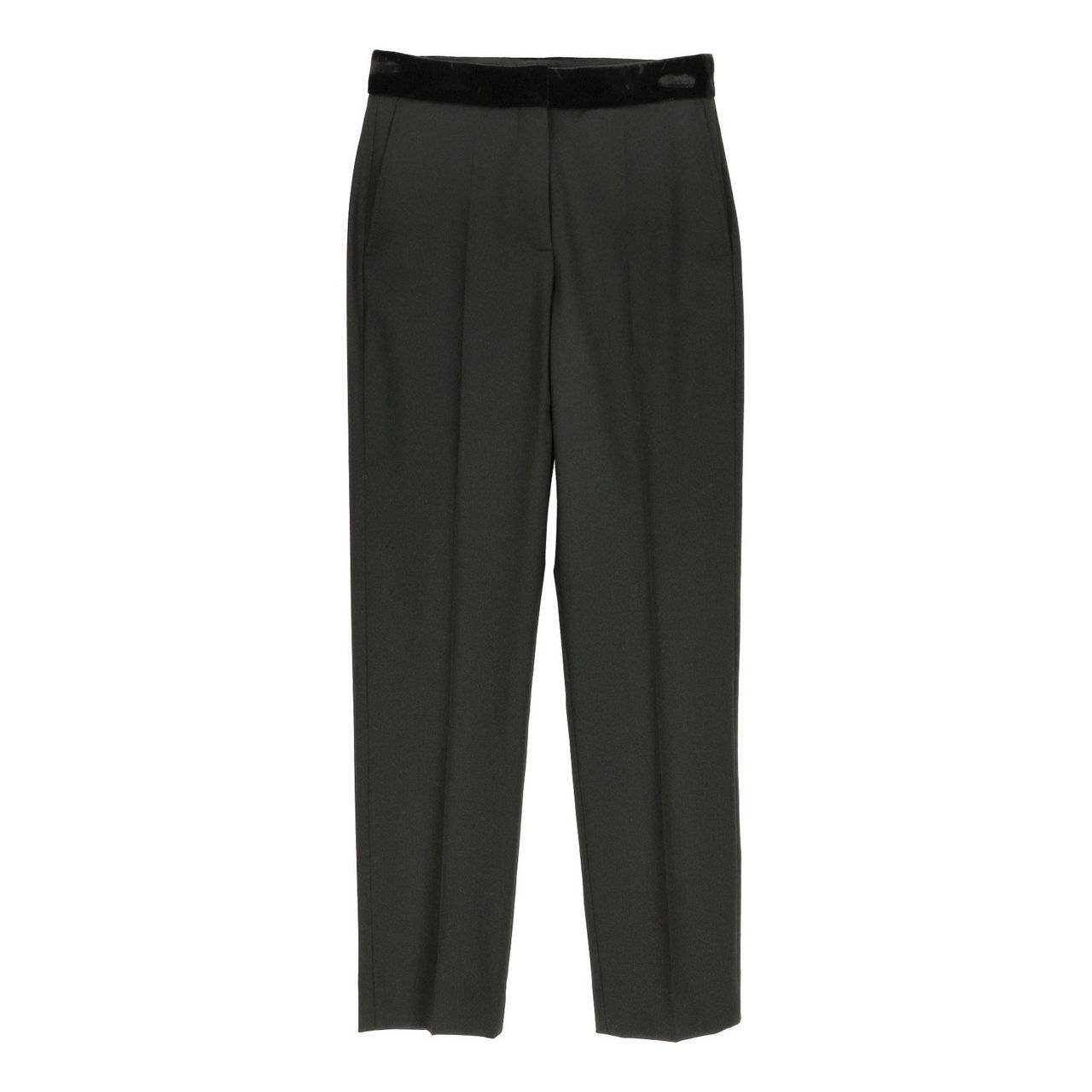 Armani Sustainability Values certified viscose straight pants