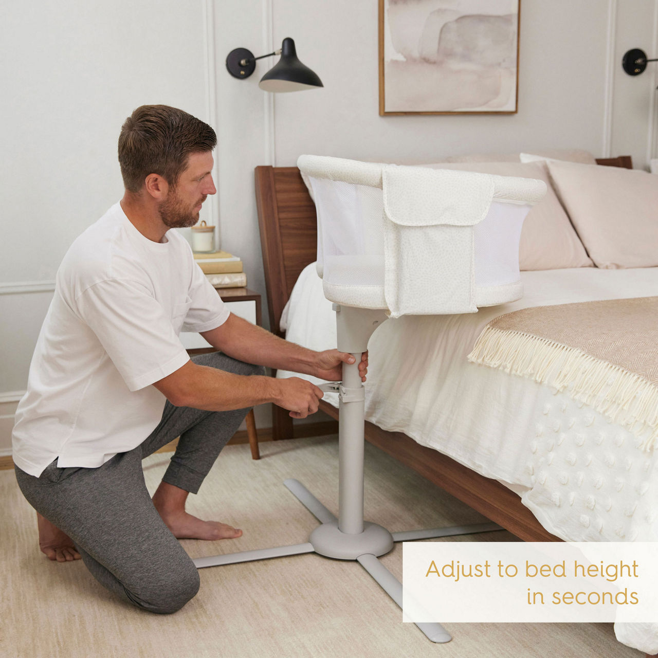 HALO HALO BassiNest Swivel Sleeper Premiere Series White