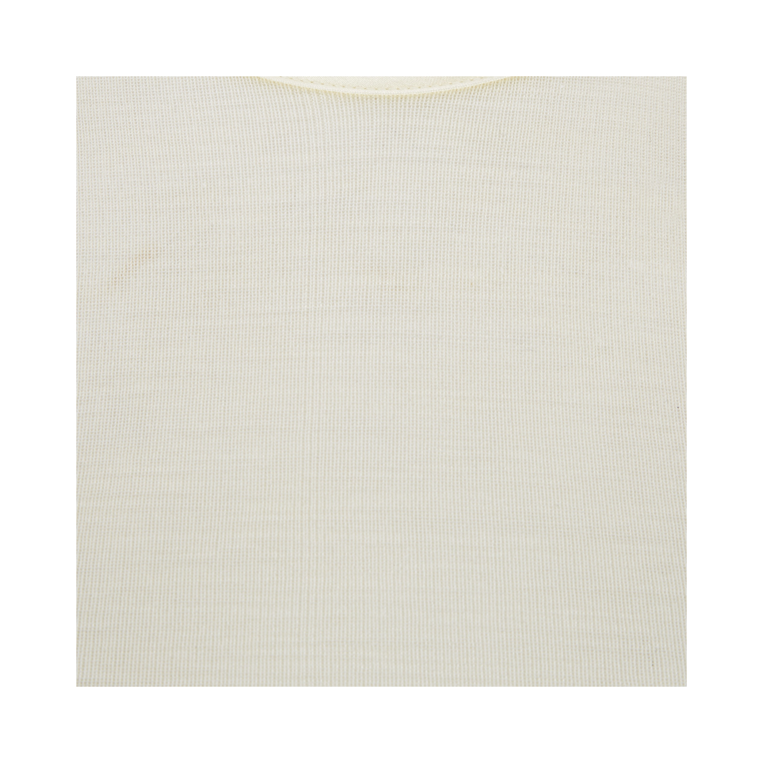 Woolen Silk Long Sleeve Top White