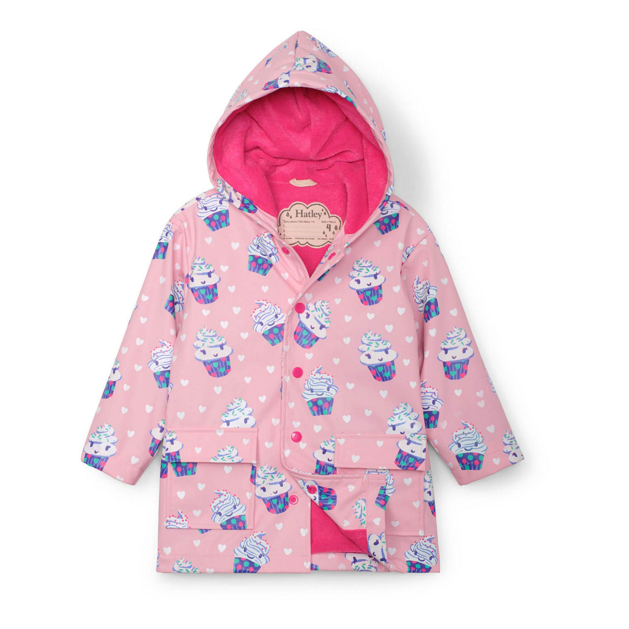 Hatley shops cupcake raincoat