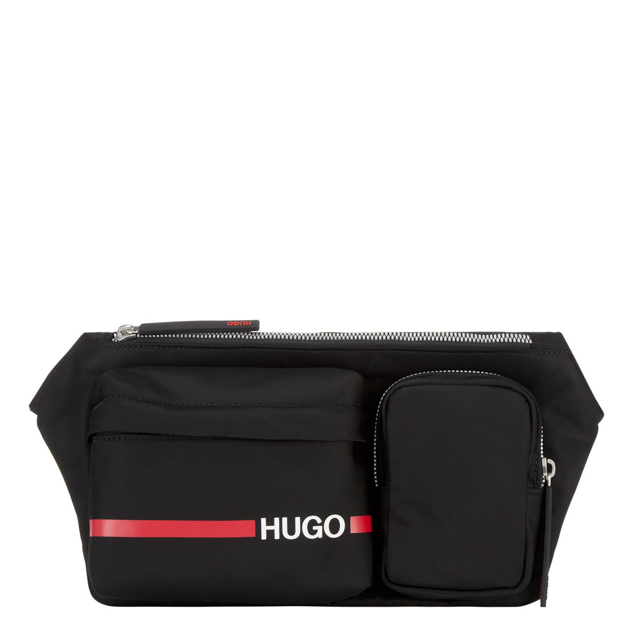 HUGO Record Stripe Bum Bag