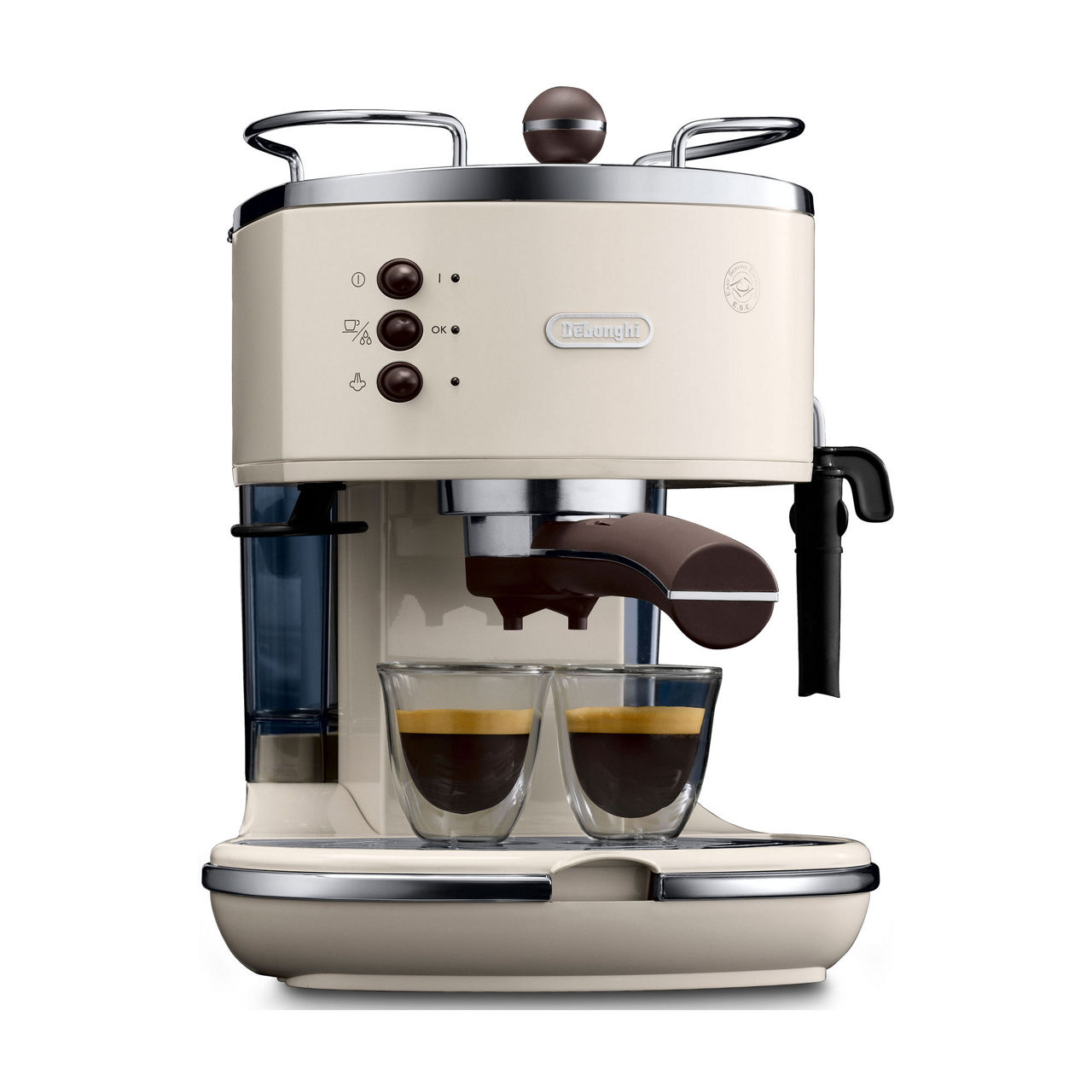 Delonghi ECOV311 ICONA Vintage Stylish Pump Espresso Machine with an  Advanced Technology - 220-240 Volt 500 Hz - To Use Outside North America -  World Import